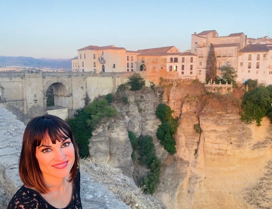 Irene Villa, escritora y periodista «No podía perderme esta ocasión de visitar Ronda, es una maravilla»