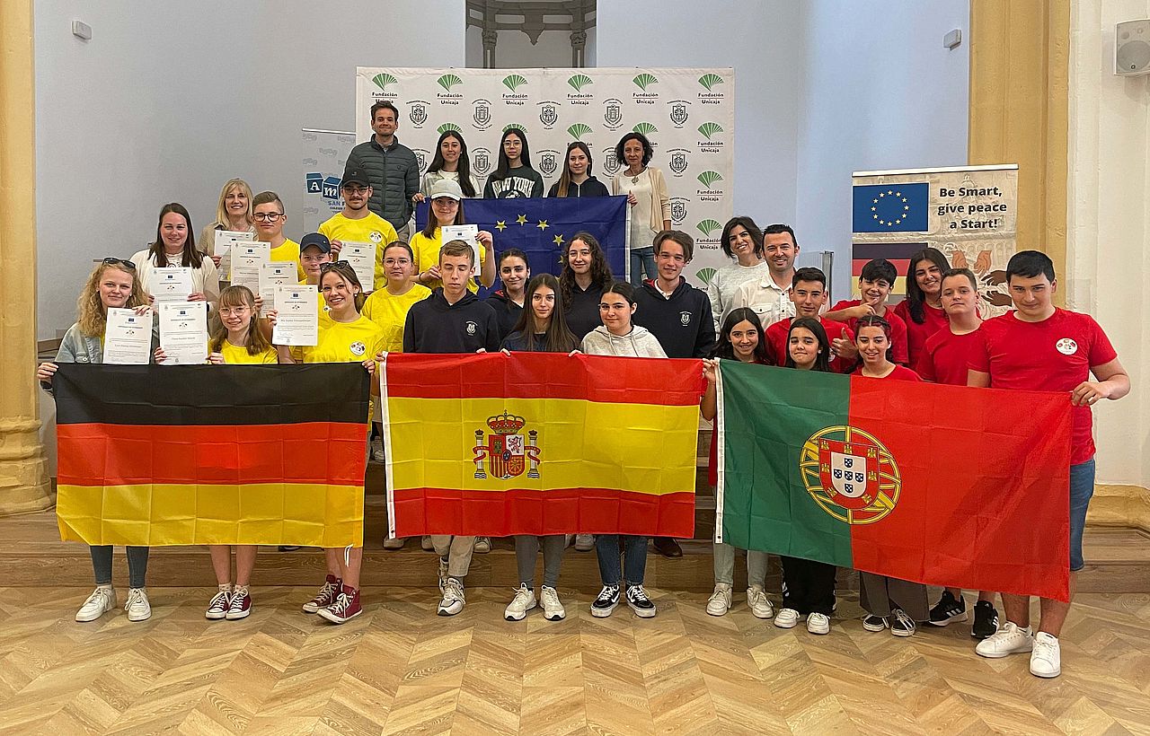 El colegio Fernando de los Ríos participa en un programa Erasmus con alumnos de Alemania y Portugal