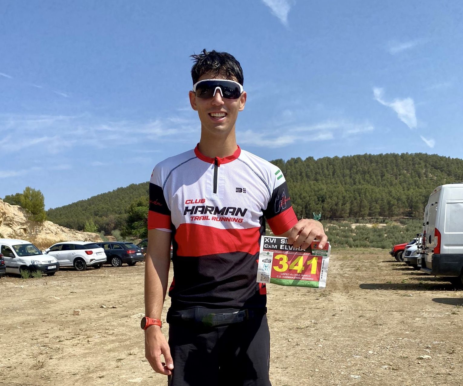 El corredor rondeño quedó segundo en la prueba Junior.