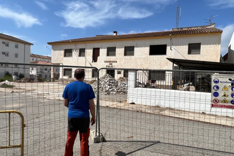Las obras de la nueva Comisaría se paralizaron sin previo aviso a principios año.