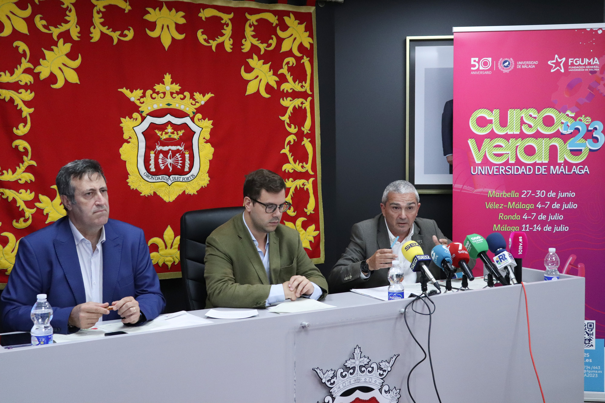 Los Cursos de Verano se han presentado hoy en Ronda.