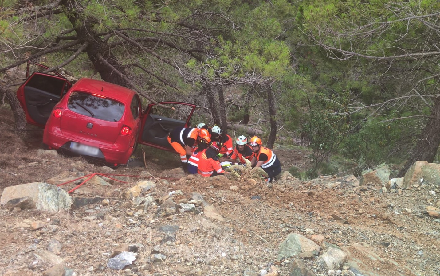 Las labores de rescate han sido muy complicadas.