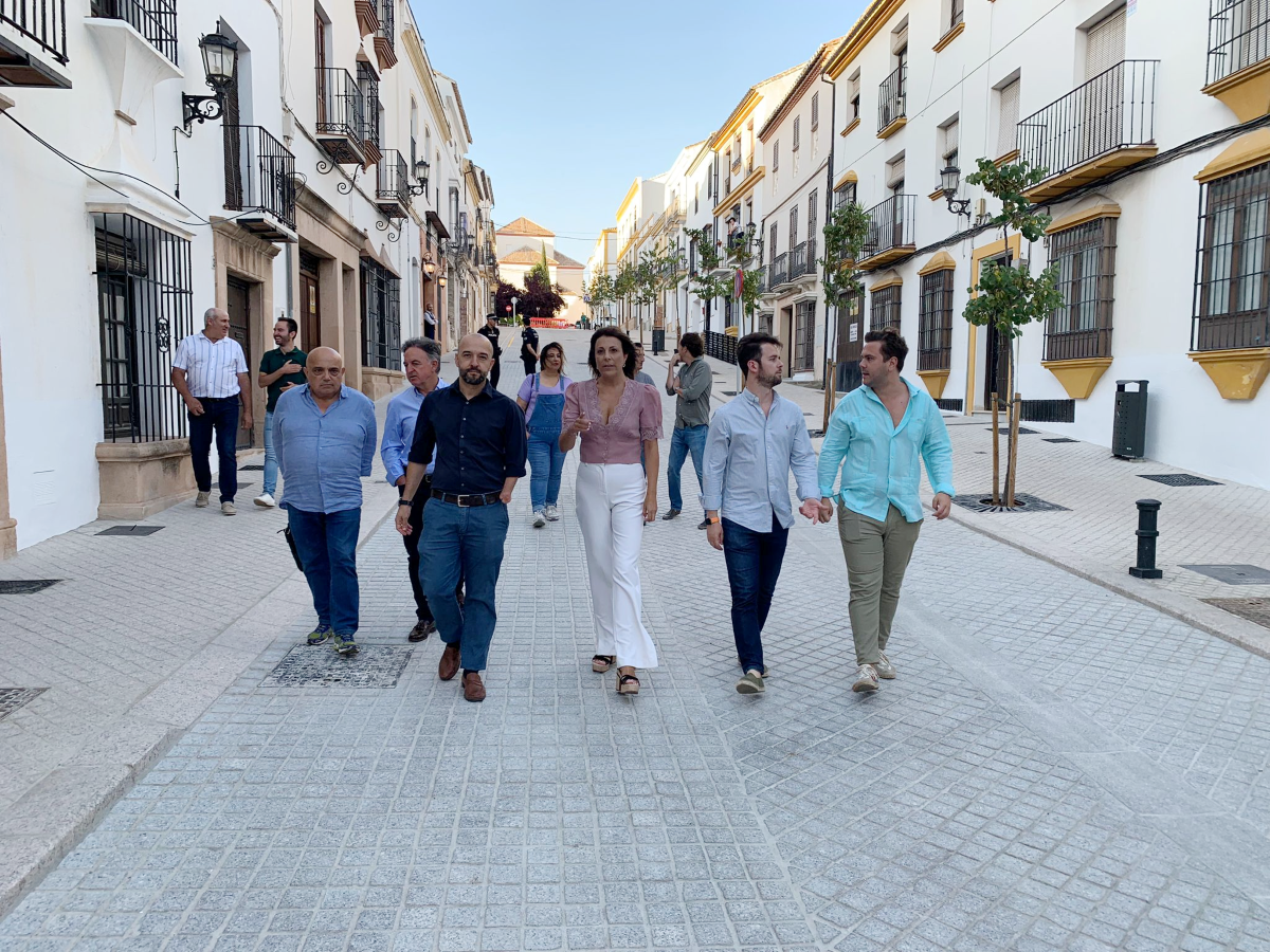 Abren al tráfico las calles Santa Cecilia y Virgen de los Dolores tras finalizar las obras de remodelación