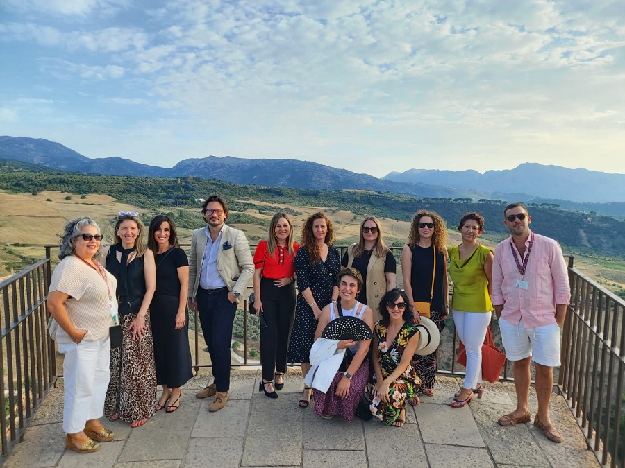 Organizadores de congresos y eventos se acercan a la oferta MICE de la Costa del Sol con un viaje de familiarización a Ronda