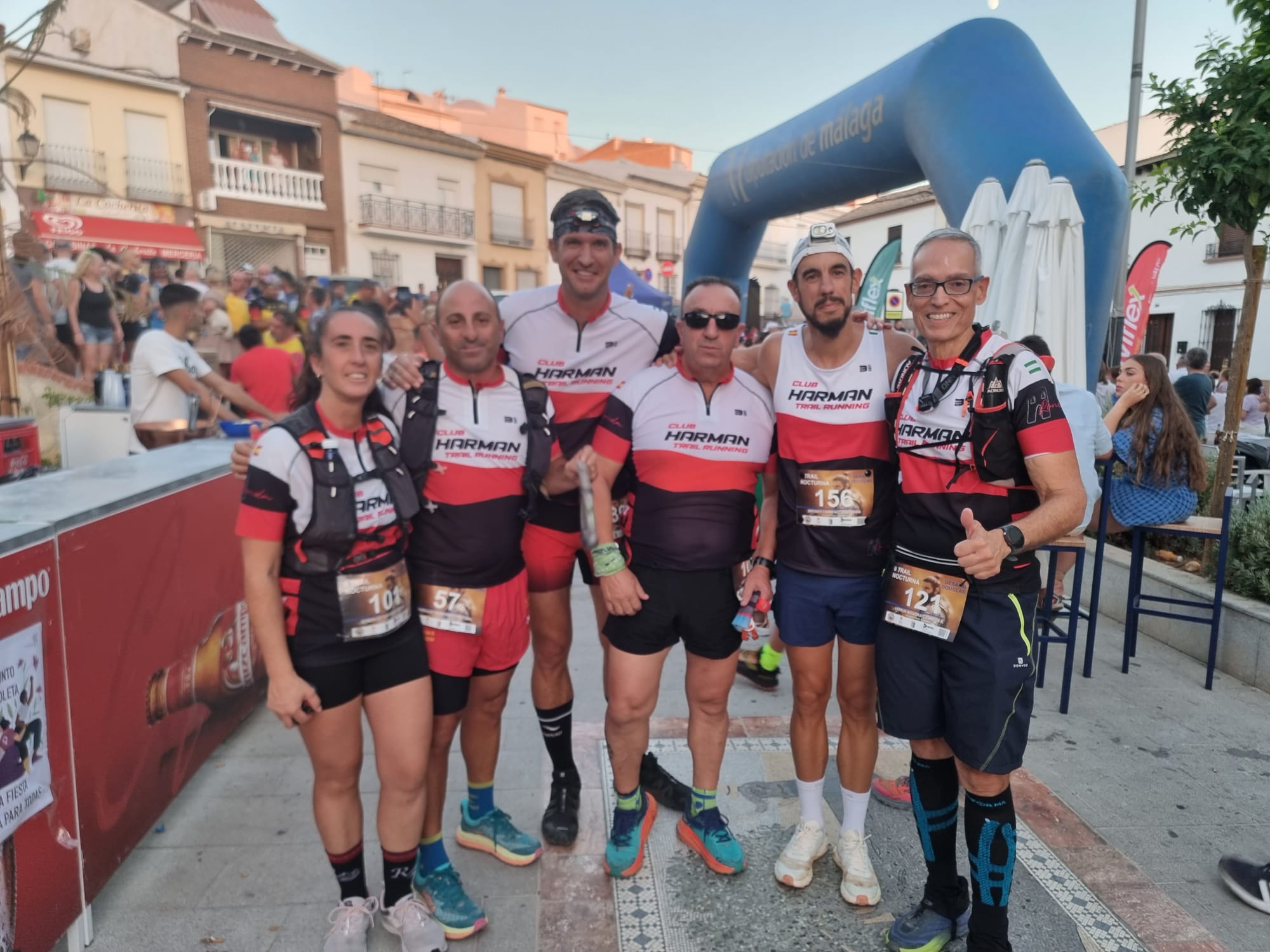 Los rondeños disfrutaron del ambiente deportivo de Teba.