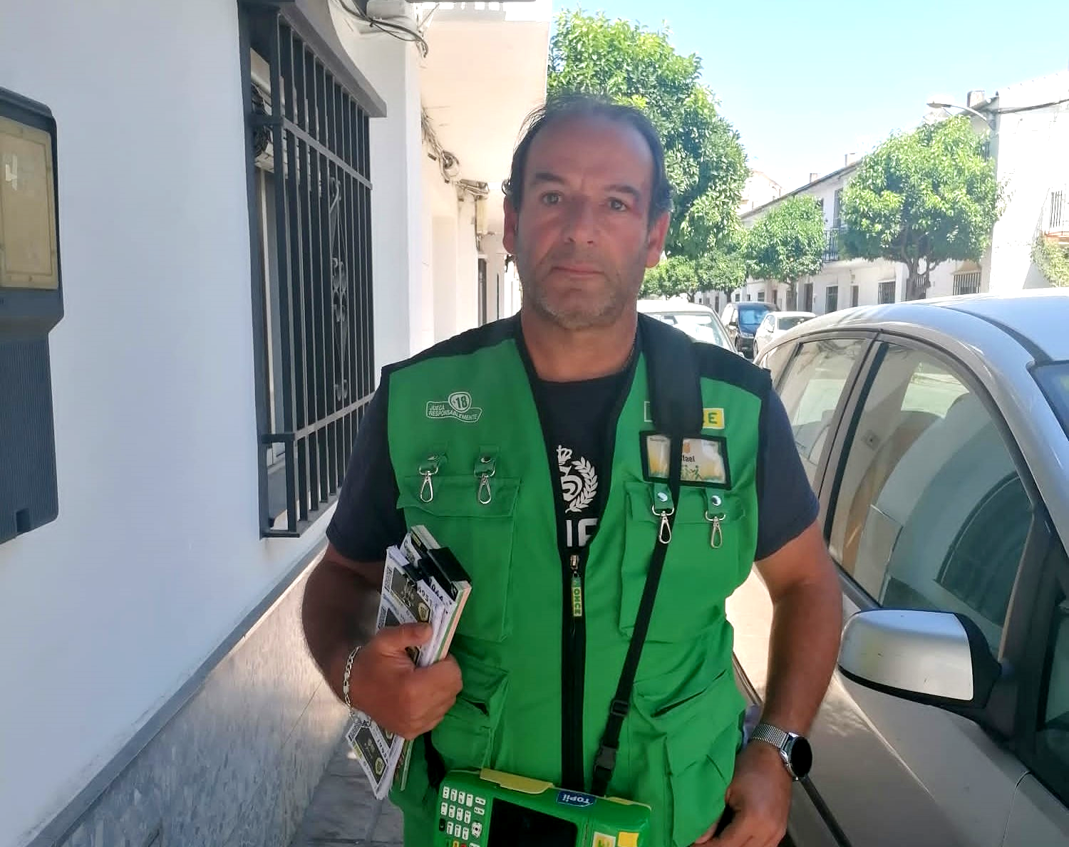 Un agente de la ONCE vende en Ronda dos cupones premiados con 35.000 euros cada uno de ellos