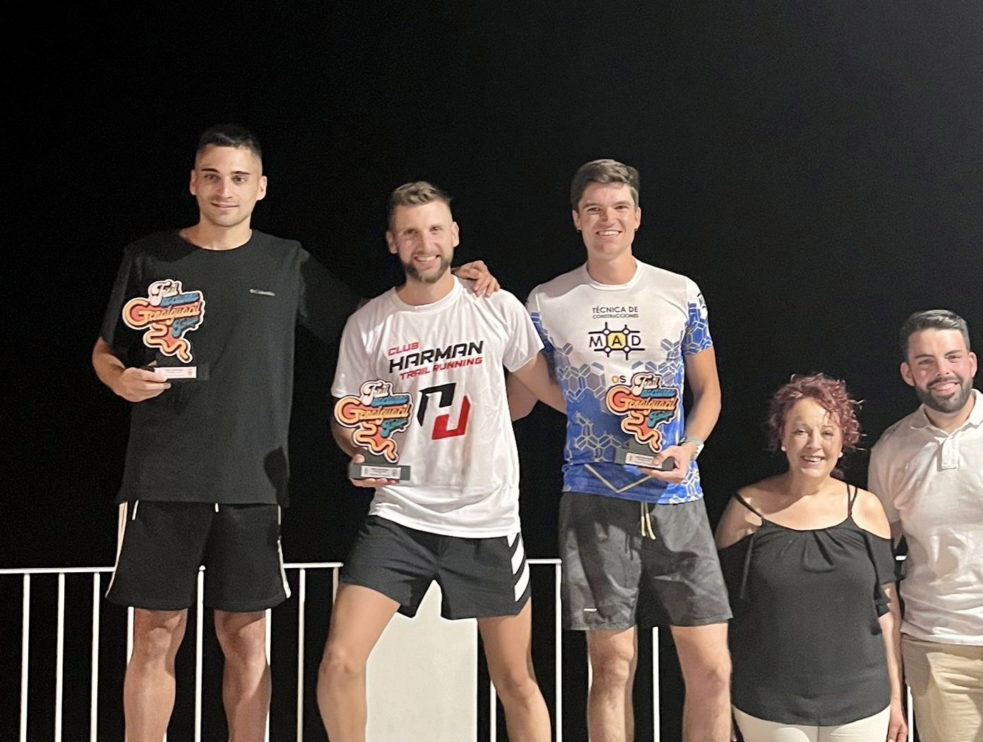 Triunfo del corredor del Club Harman José David Mejías  en el Trail Nocturno Genalguacil-Jubrique