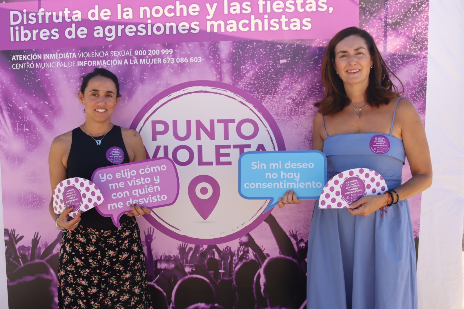 El Punto Violeta estará un año más situado en el Real de Feria.