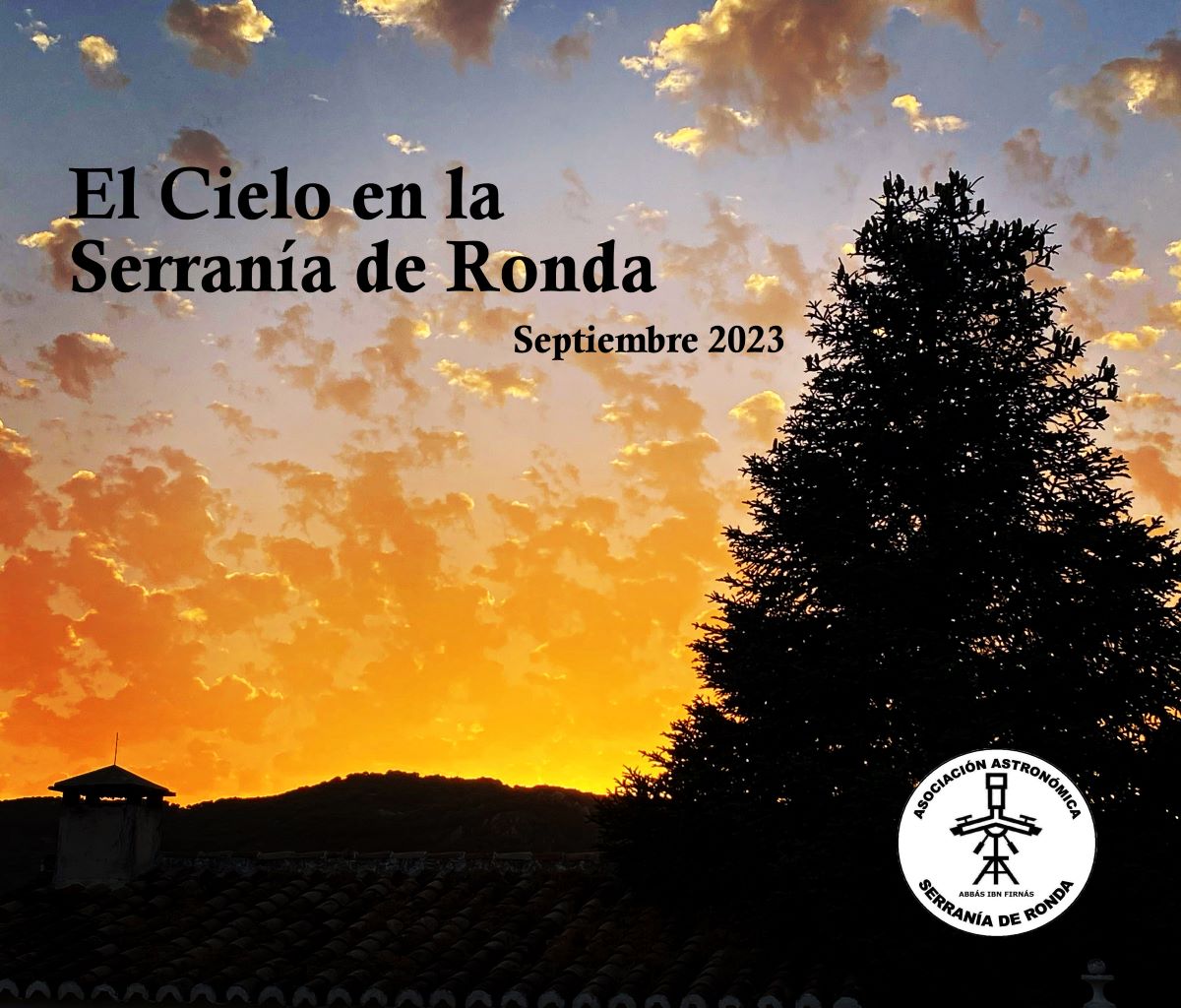 El Cielo de septiembre en la Serranía de Ronda. Foto: Isabel Casillas Chacón.