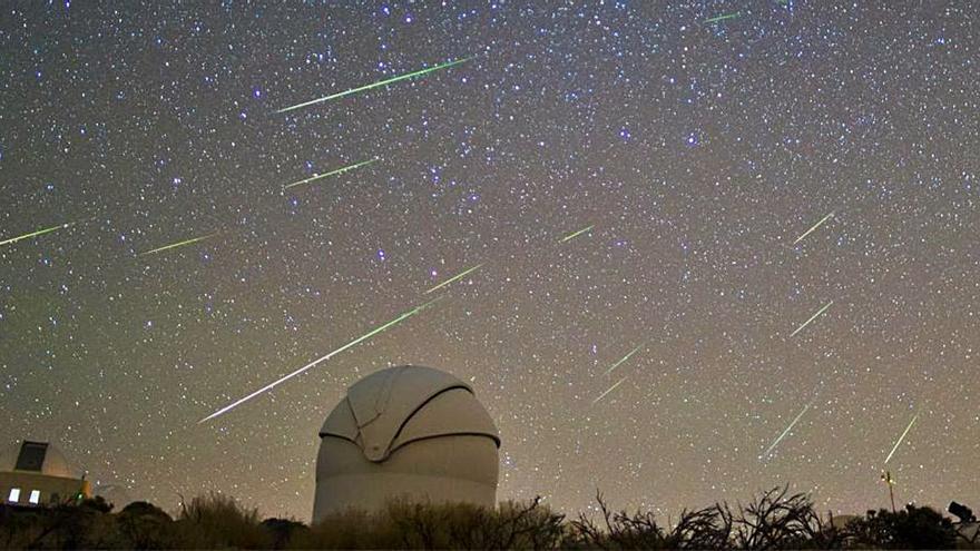 Las Perseidas y el Observatorio del Teide. (IAC).