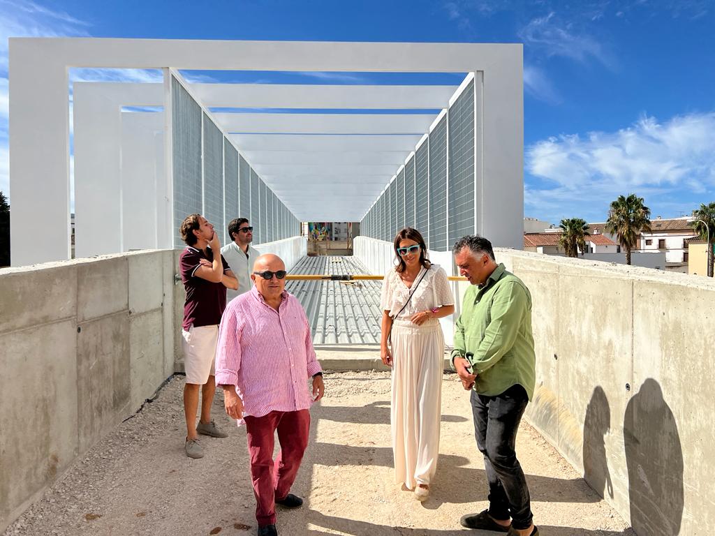 La alcaldesa y el edil de Urbanismo han visitado los trabajos junto a técnicos de este proyecto.