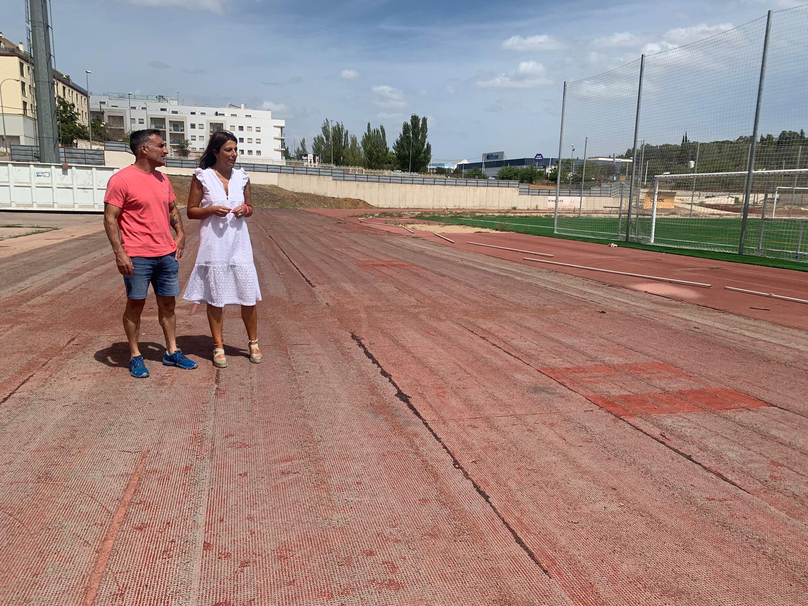 El Ayuntamiento inicia la renovación de las pistas de atletismo de la Ciudad Deportiva con 280.000 euros