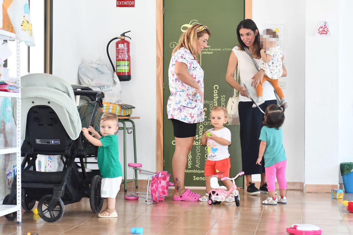La ludoteca municipal de Jubrique ha empezado a funcionar esta semana.