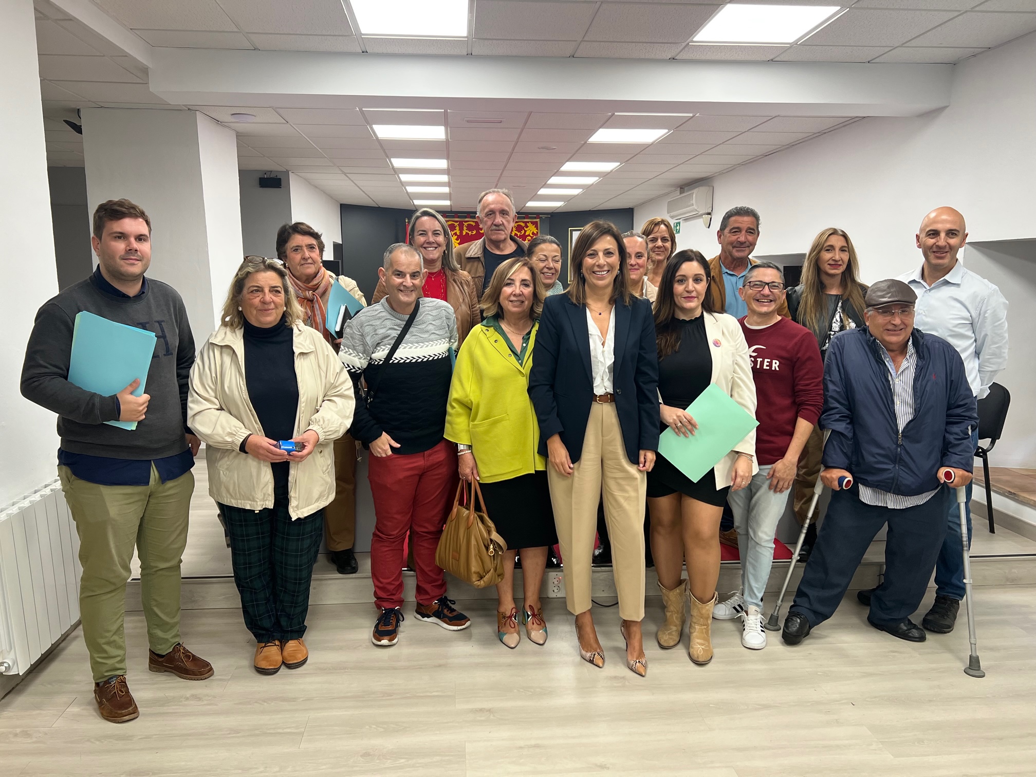 La alcaldesa ha hecho hoy entrega de las diferentes subvenciones a los colectivos sociales.