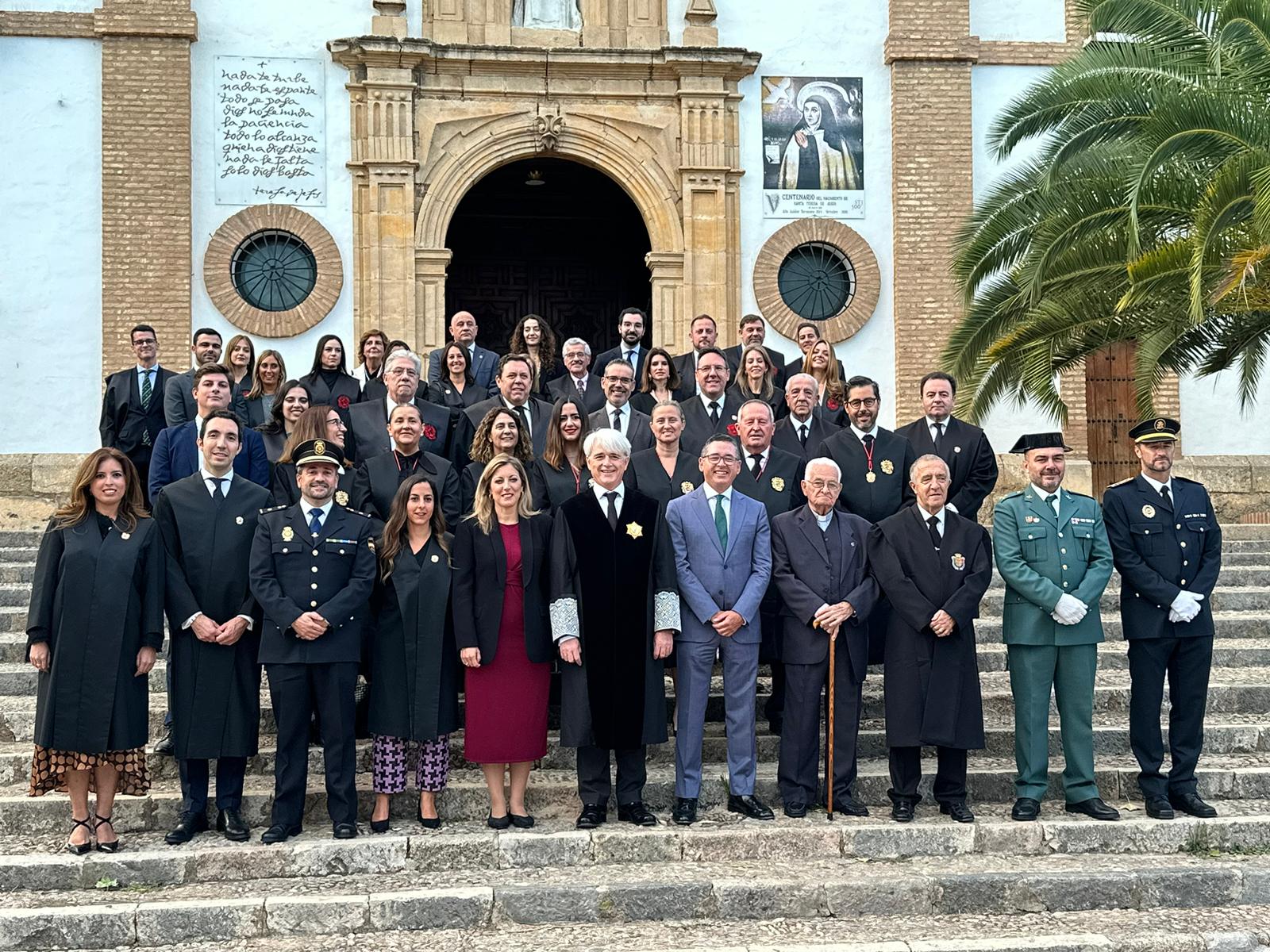 El Colegio de Abogados de Málaga celebró en Ronda su patrona, Santa Teresa de Jesús
