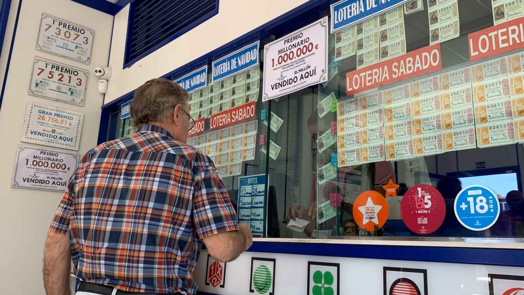 El segundo premio de la Lotería Nacional deja 120.000 euros en Ronda