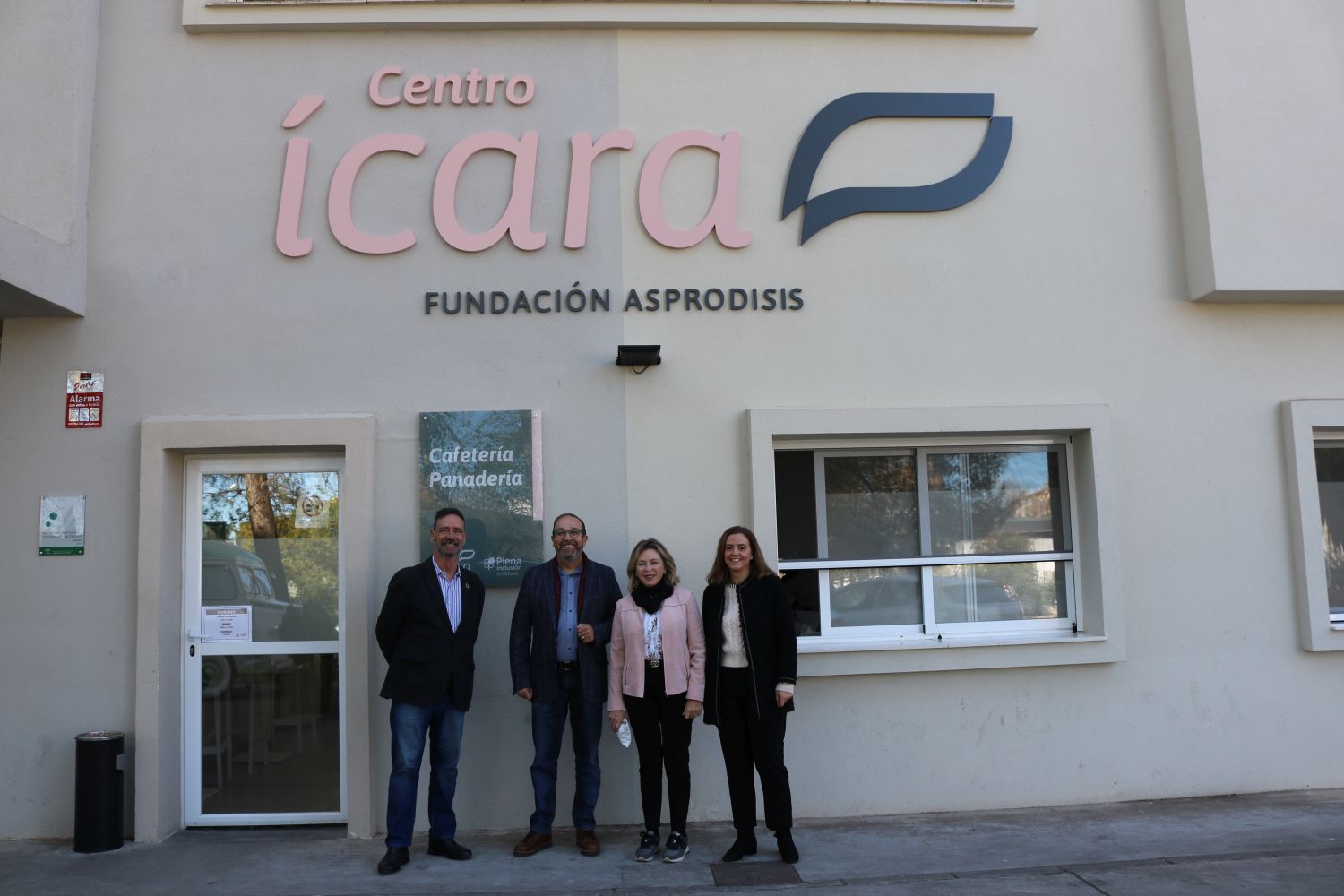 La delegada territorial de Empleo ha visitado las instalaciones de Asprodisis.