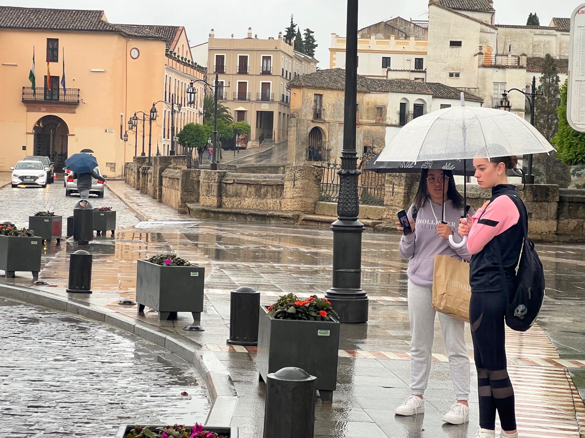La lluvia deja 22 litros en dos días en Ronda que entra en alerta amarilla este viernes por tormentas