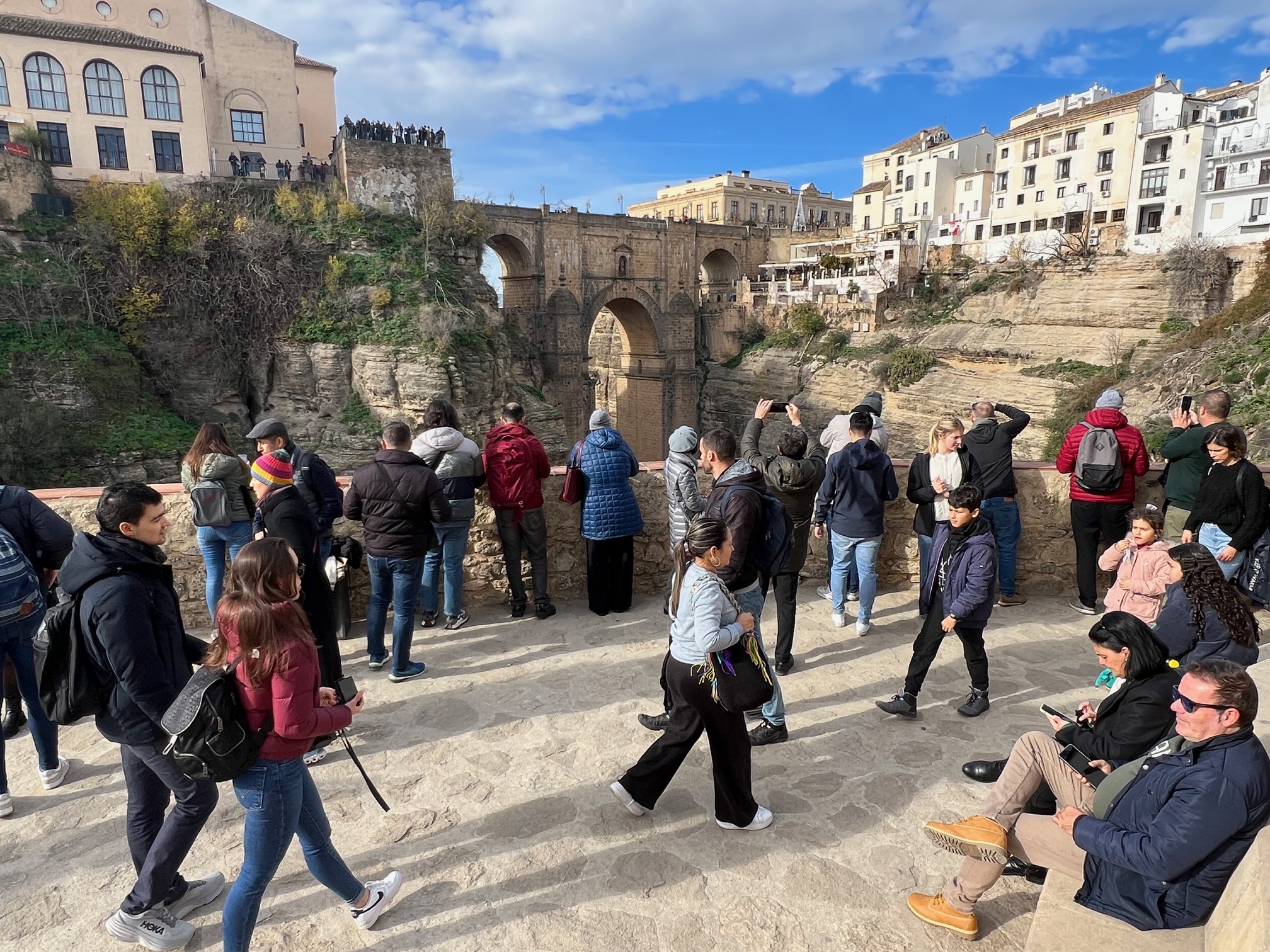 Presión turística: Ronda recibe cada año ocho visitantes por cada habitante censado