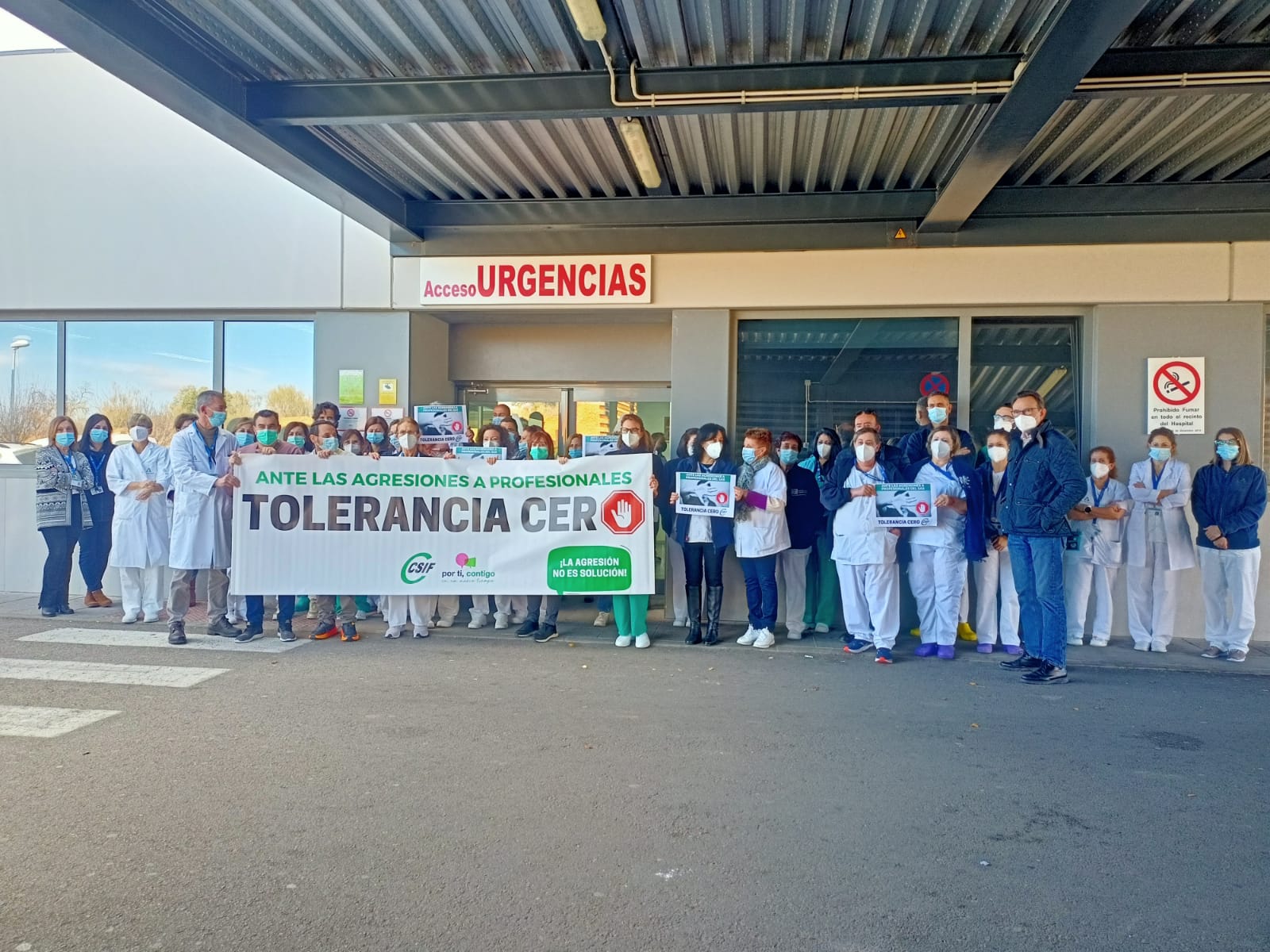 Un usuario agrede a un sanitario del servicio de Urgencias del Hospital de la Serranía