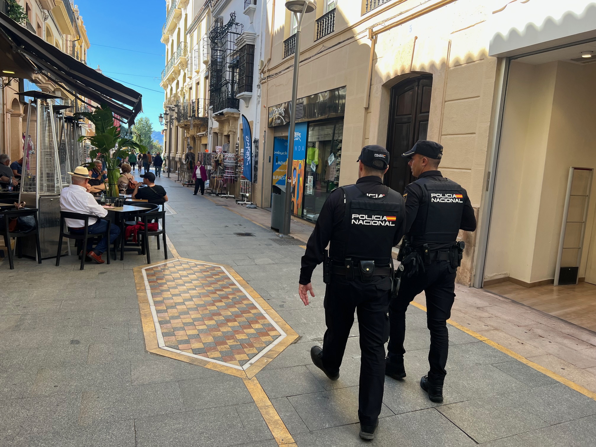 La Policía Nacional detiene a un hombre en Ronda por robar más de 700 euros en un restaurante