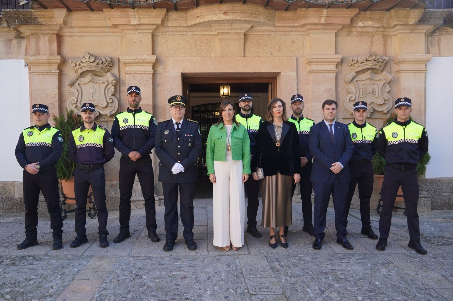 Presentan a los siete nuevos agentes que se incorporarán este año a la Policía Local