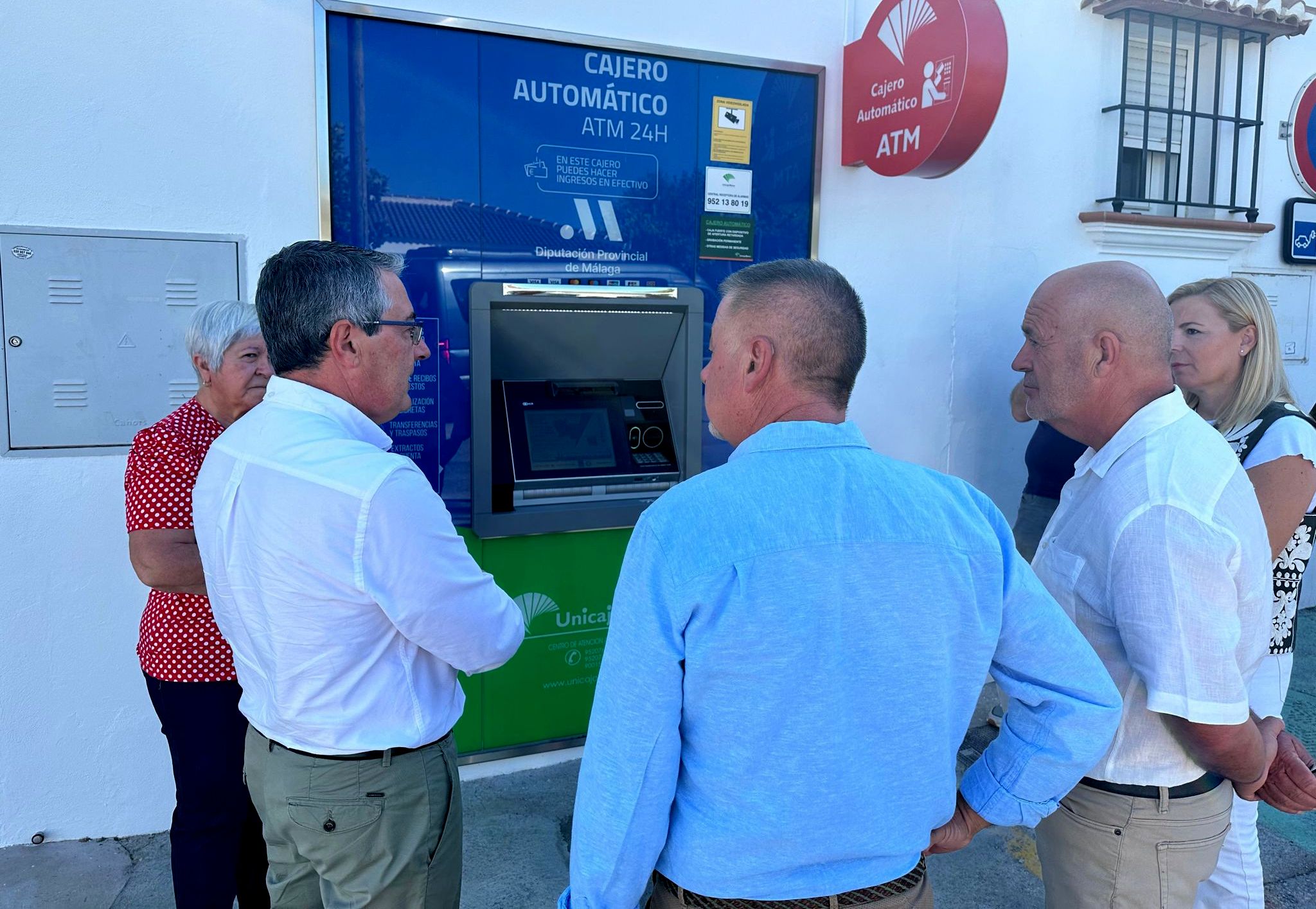 La Diputación ampliará el plan para la instalación de cajeros automáticos en pequeños municipios de la Serranía