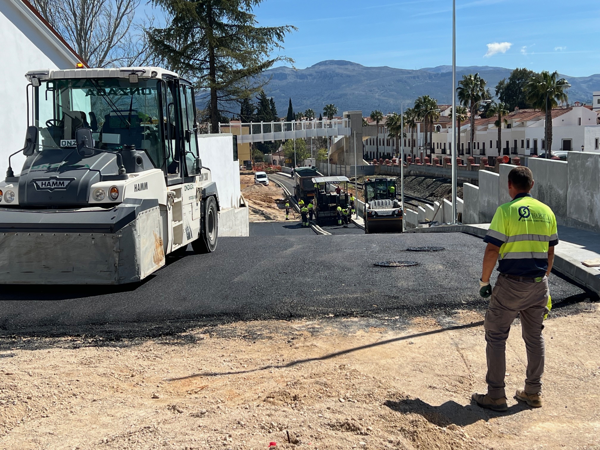 Ultiman la construcción del vial que dará salida a la nueva estación de autobuses