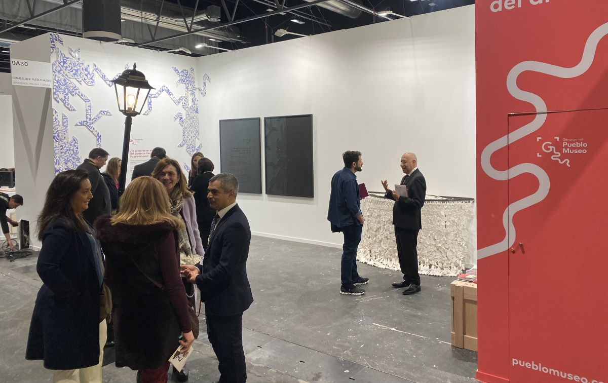 Genalguacil vuelve a estar presente un año más en ArcoMadrid.,
