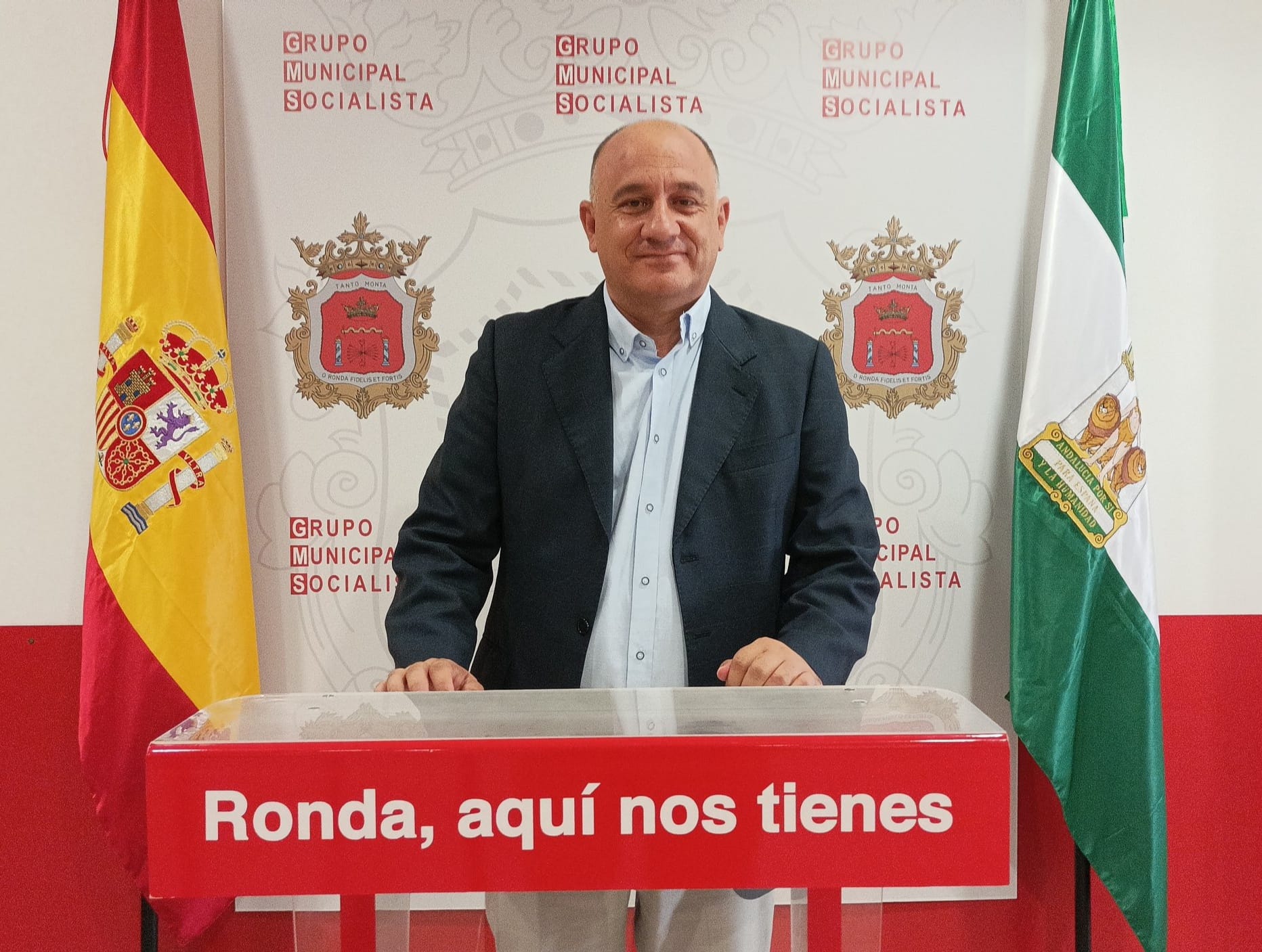 Francisco Cañestro, en una imagen de archivo del PSOE de Ronda.