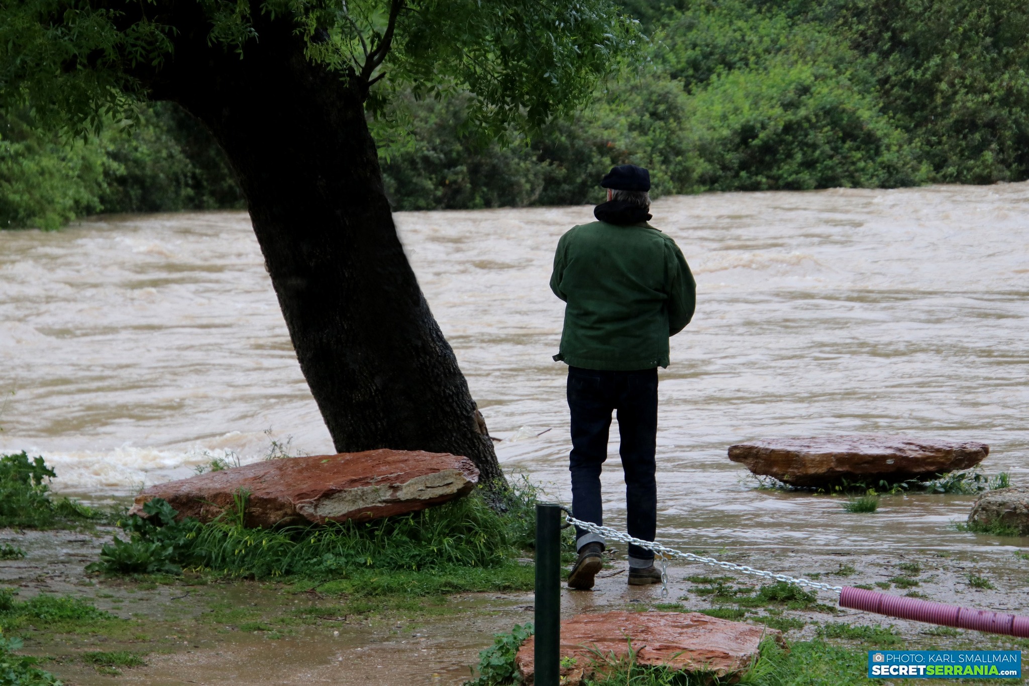 Fijan nuevamente la alerta amarilla en Ronda para este miércoles por lluvias de importancia