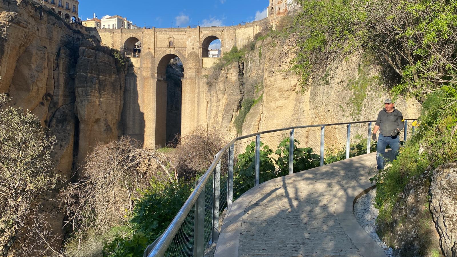 El primer tramo del Camino del Desfiladero del Tajo se inaugura este jueves