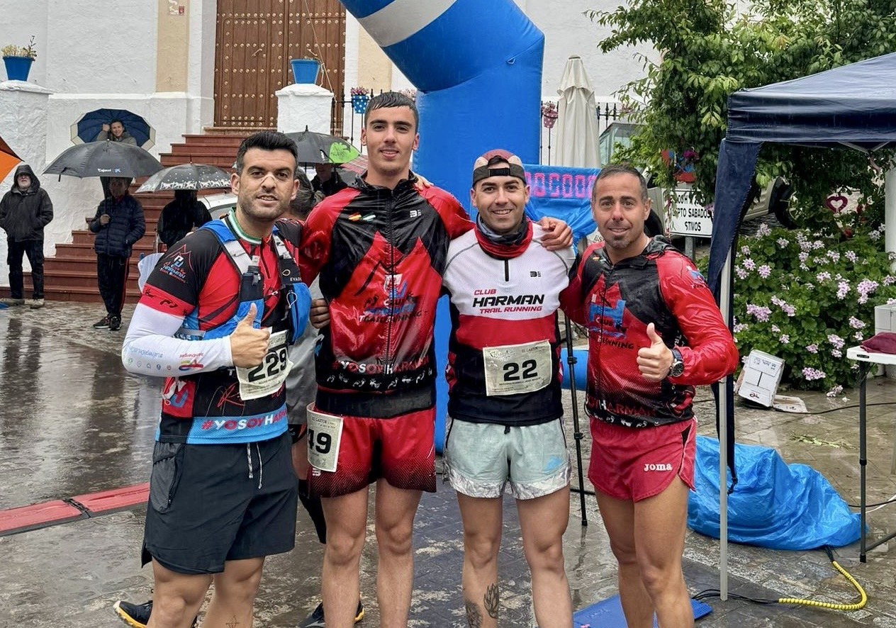 Corredores del Harman en una de las pruebas disputadas este fin de semana.