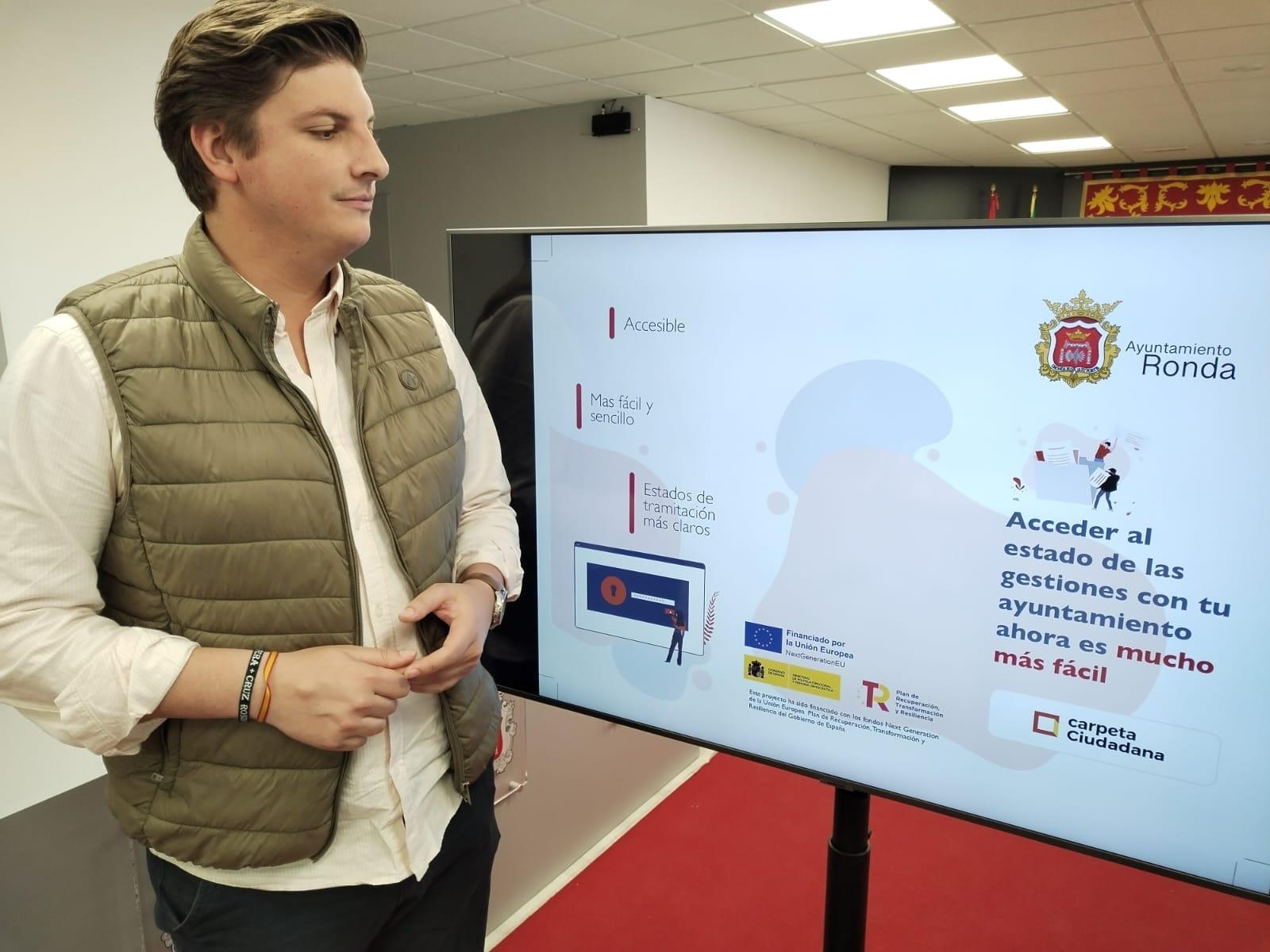 El Ayuntamiento incorpora la ‘carpeta ciudadana’ para agilizar los trámites con la administración