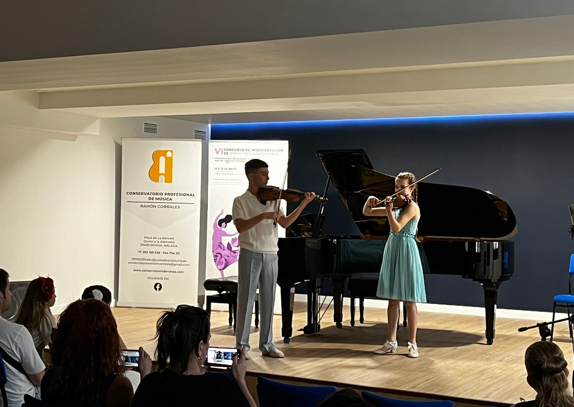 El Conservatorio Profesional Ramón Corrales celebra el VI Concurso de Interpretación de Obras de Compositoras