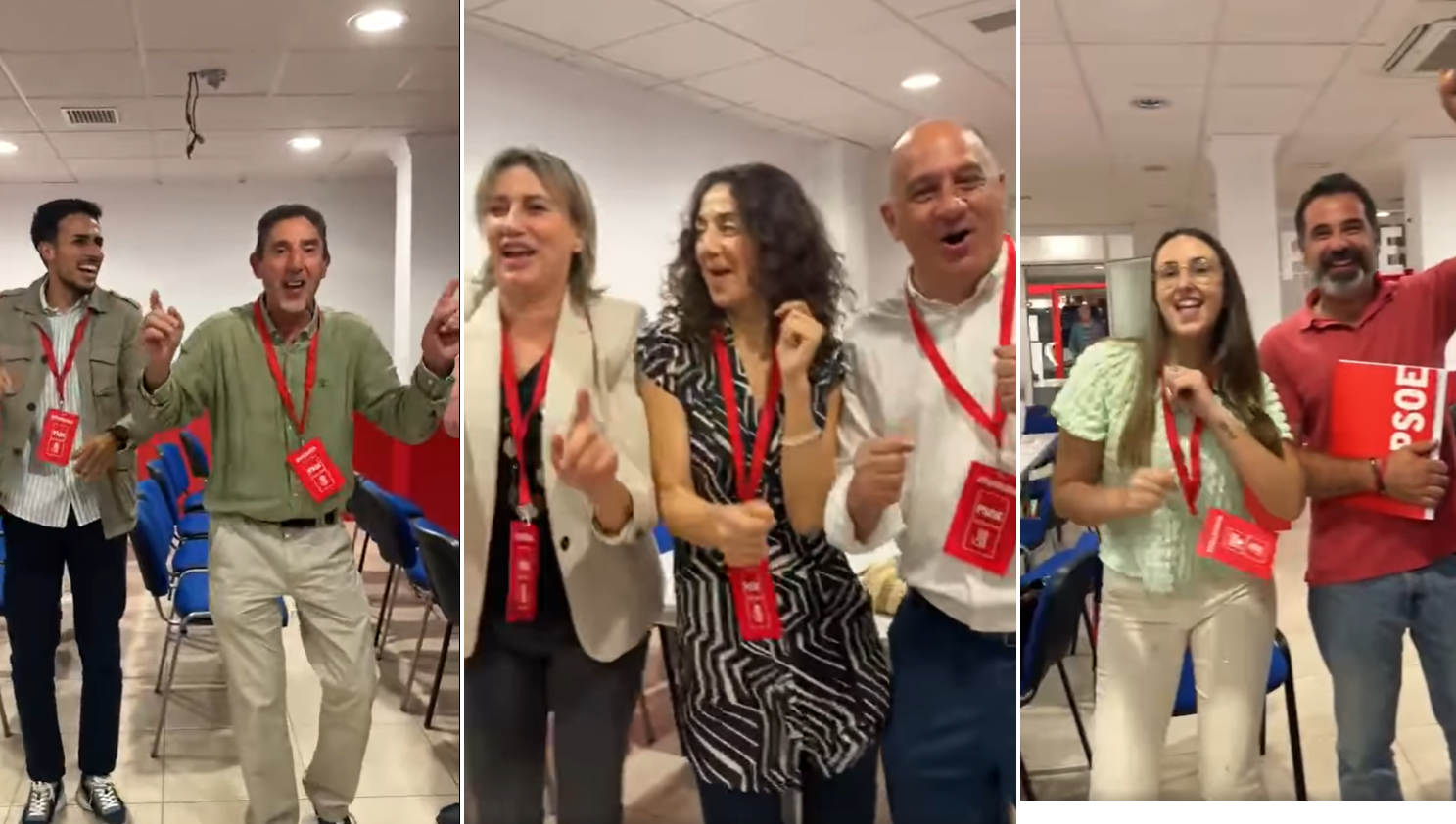 ¿Qué celebraban los begoños bailones del PSOE de Ronda?