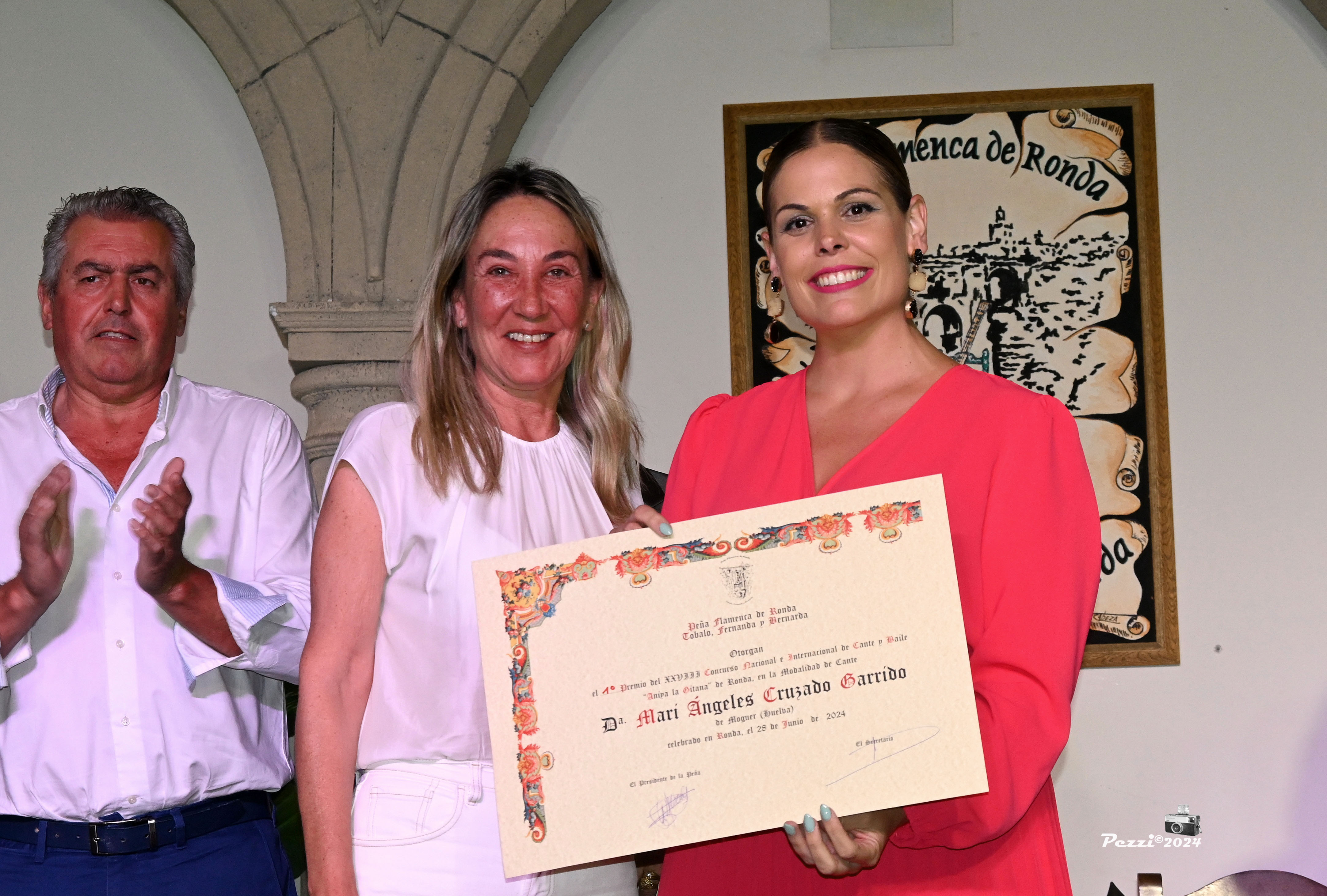 Mari Ángeles Cruzado se proclamó vencedora en la modalidad de cante.