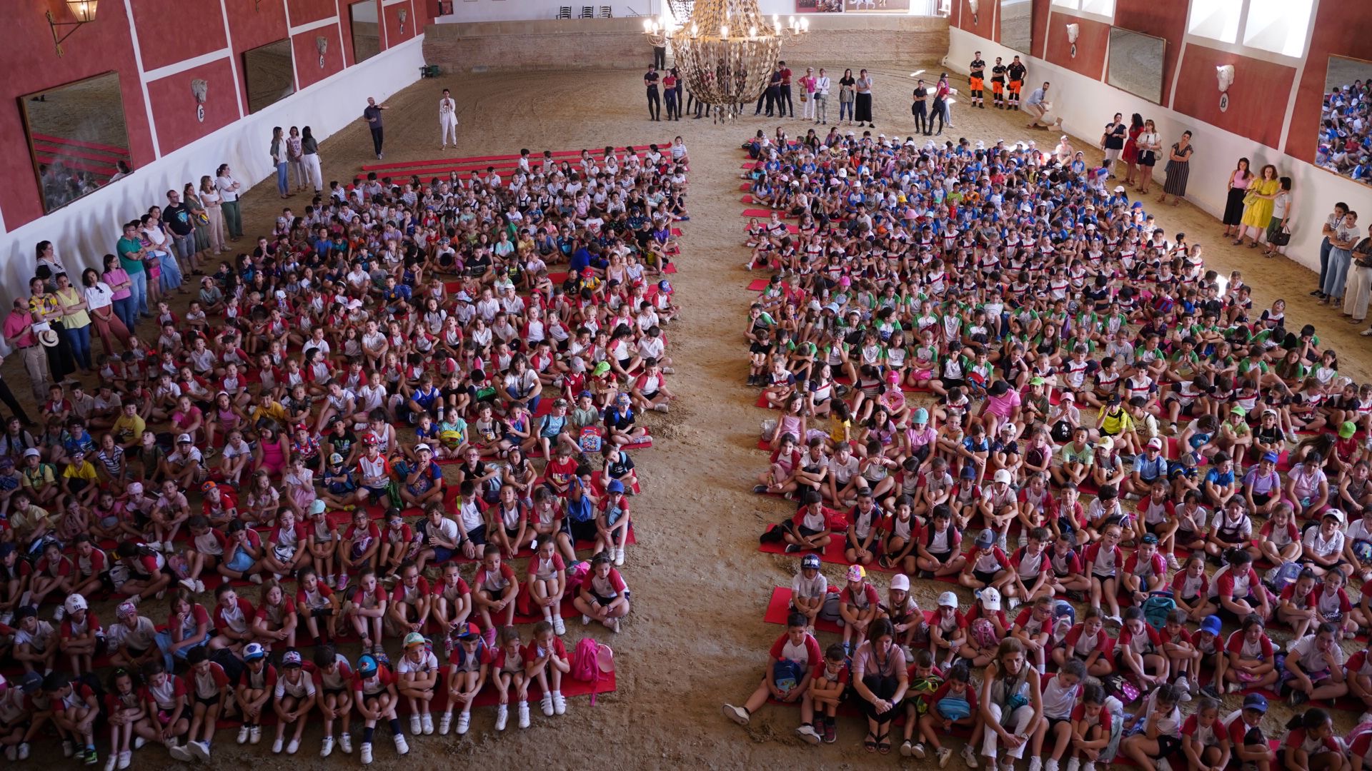 Las actividades se han mantenido hoy en la Real Maestranza de Caballería.