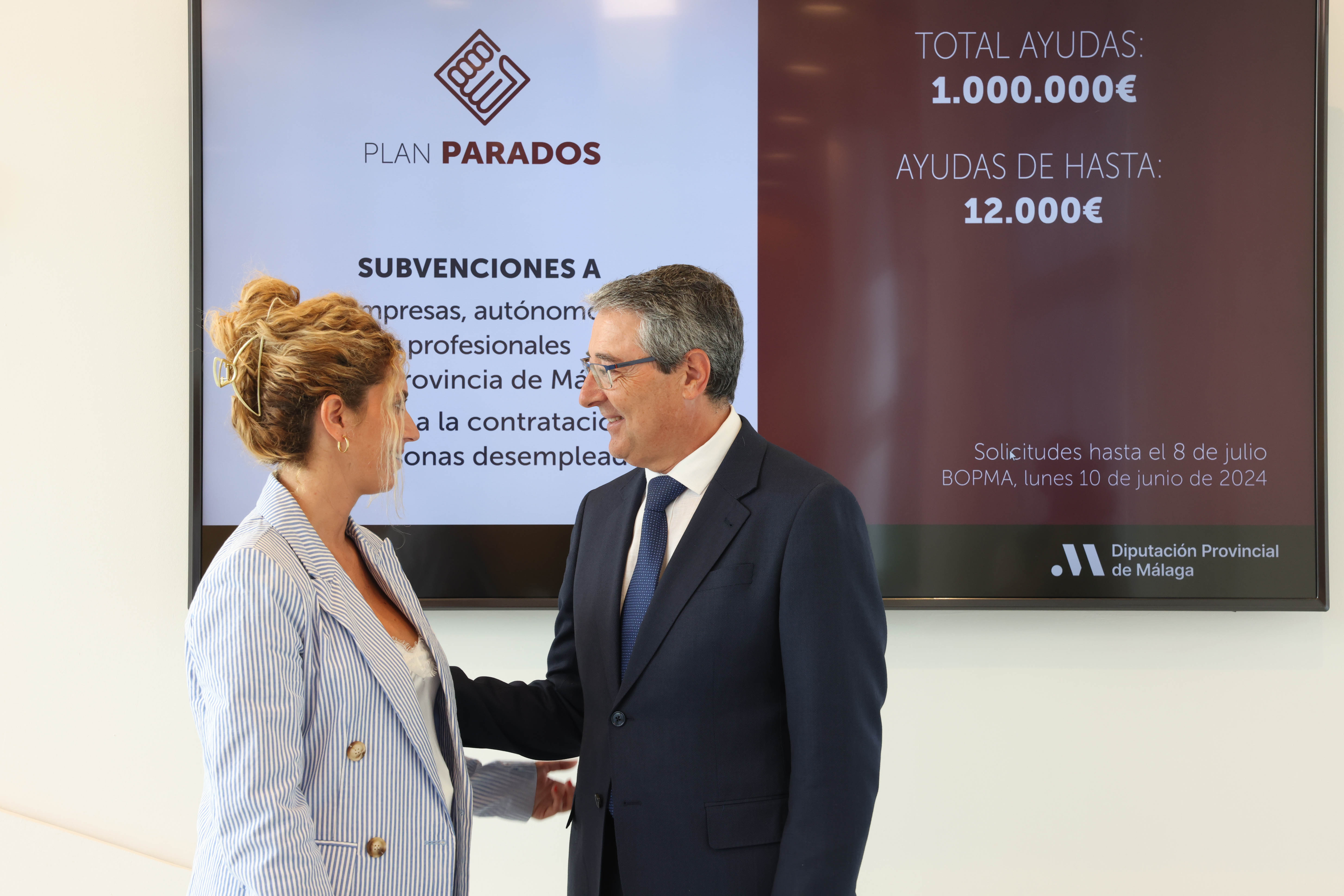La Diputación destina un millón de euros en ayudas a empresas para fomentar la contratación de parados