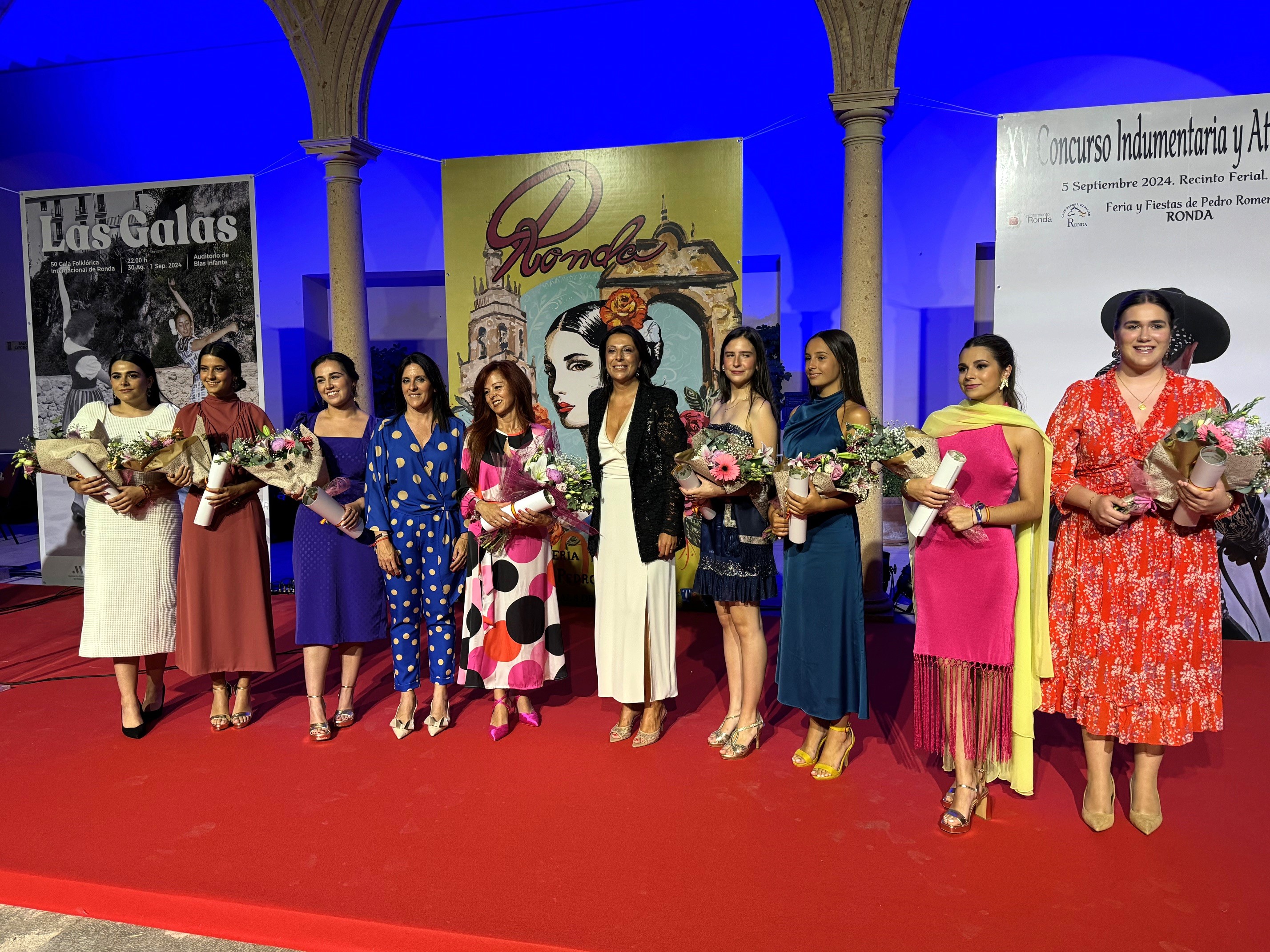 Ronda abre las puertas a la Feria con la presentación de los carteles y el nombramiento de las Damas Goyescas