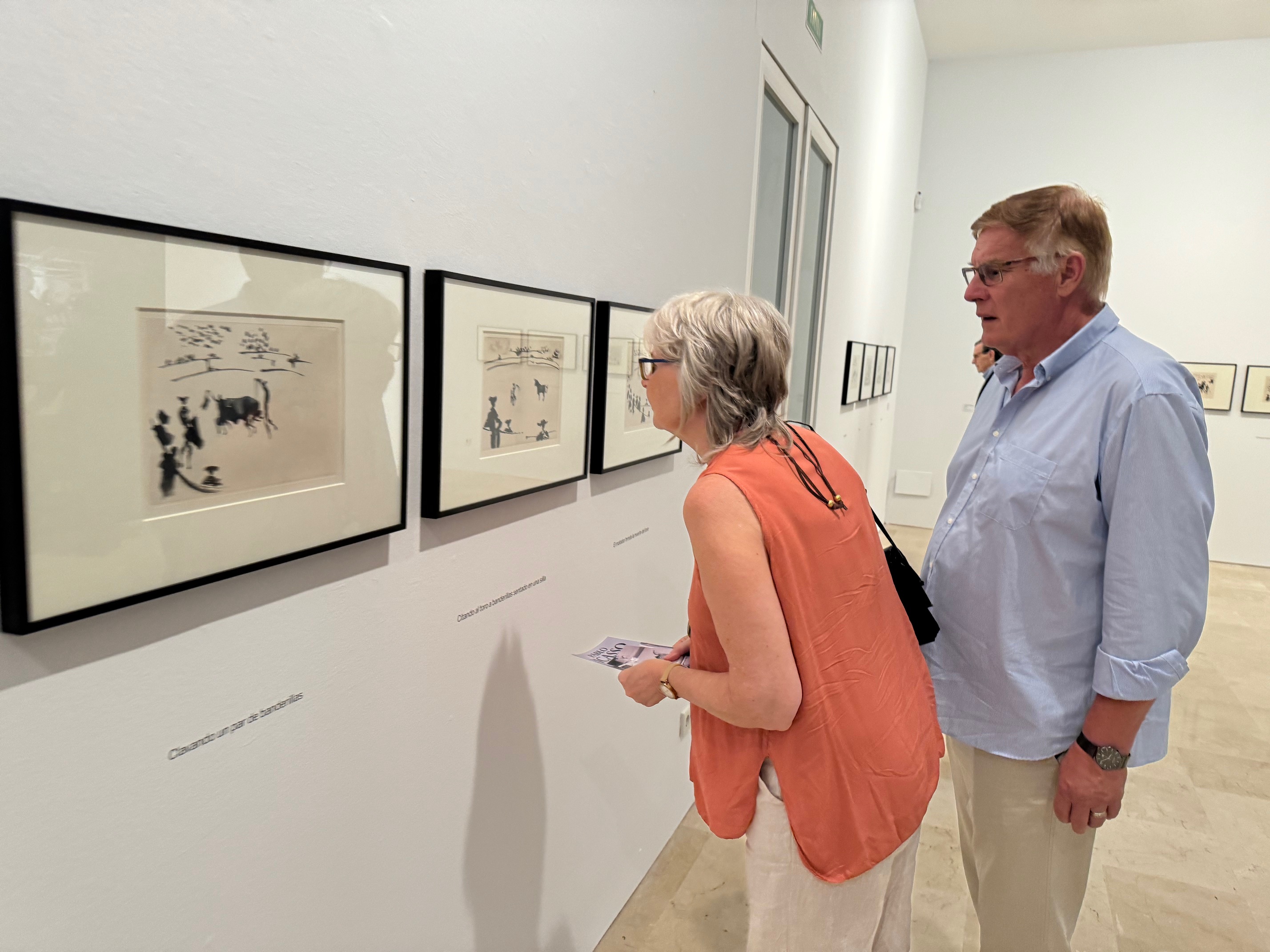 Picasso llega a Ronda con 26 de sus aguatintas dedicadas a la tauromaquia