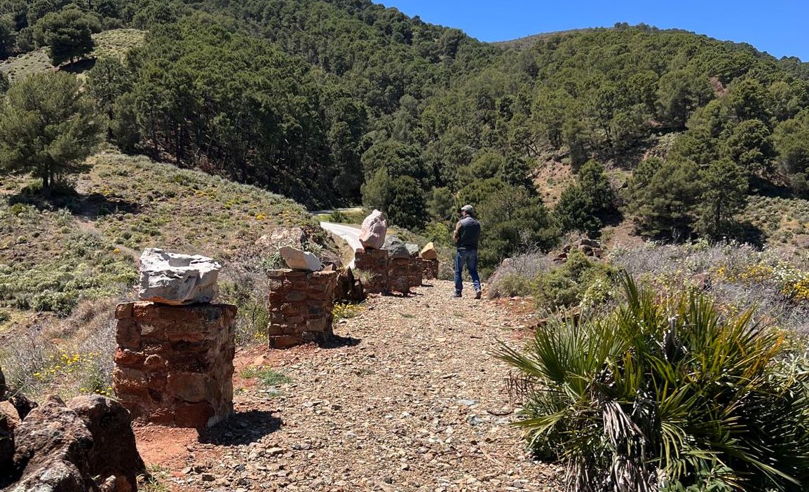 La Diputación mejora los senderos, caminos y miradores del Parque Nacional Sierra de las Nieves