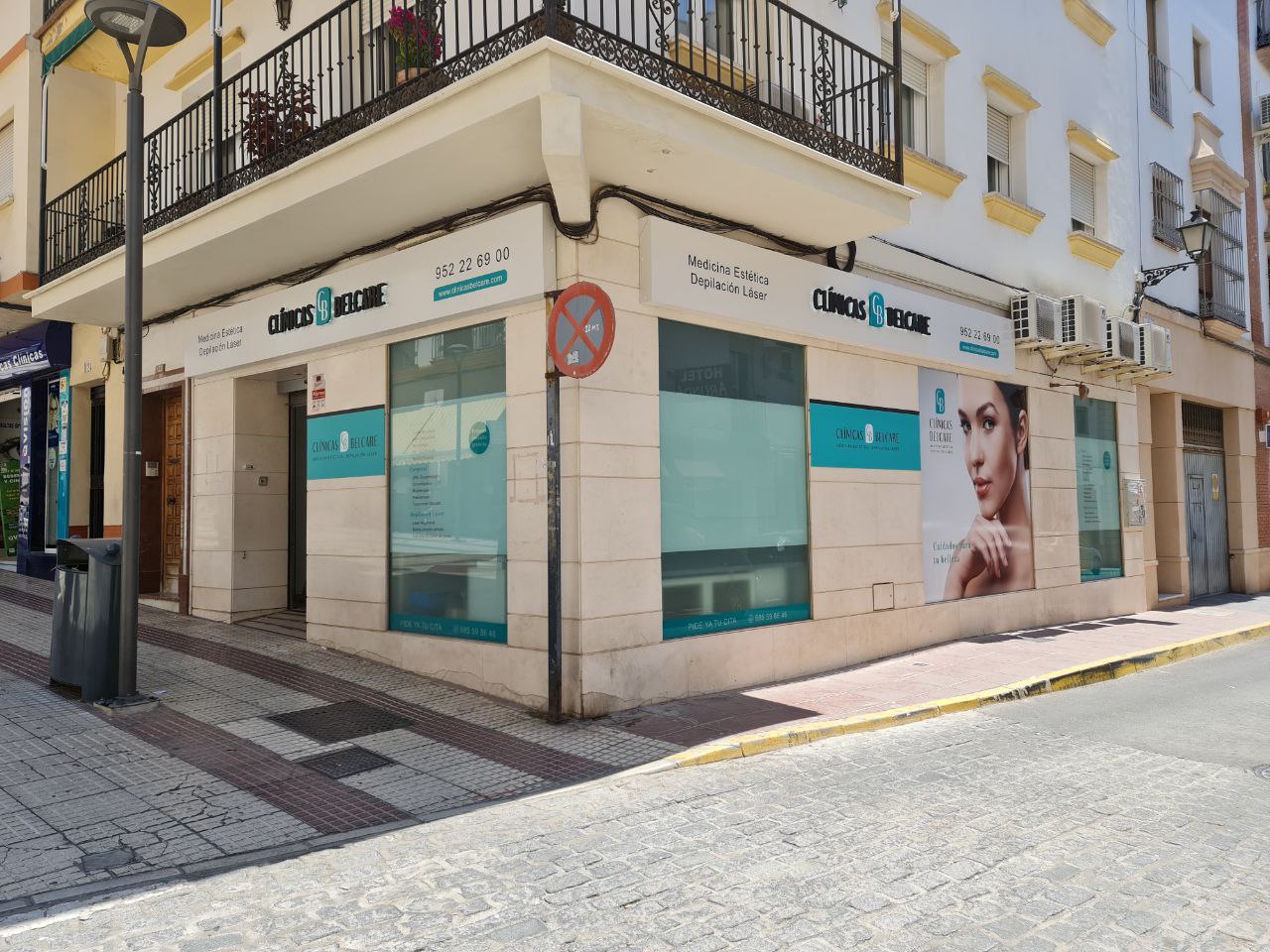 El centro de estética que ha cerrado está en calle Espinel.
