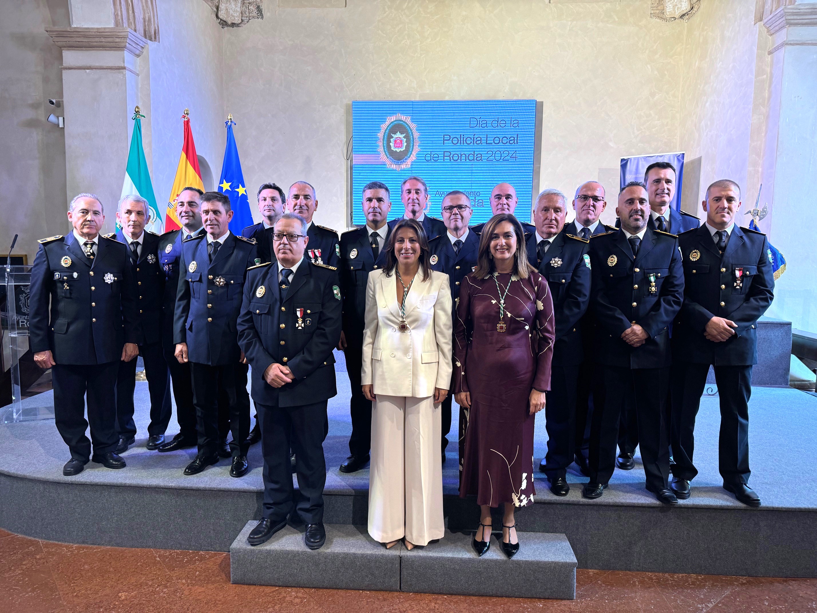 La Policía Local celebra el día de su patrona, la Virgen de la Paz