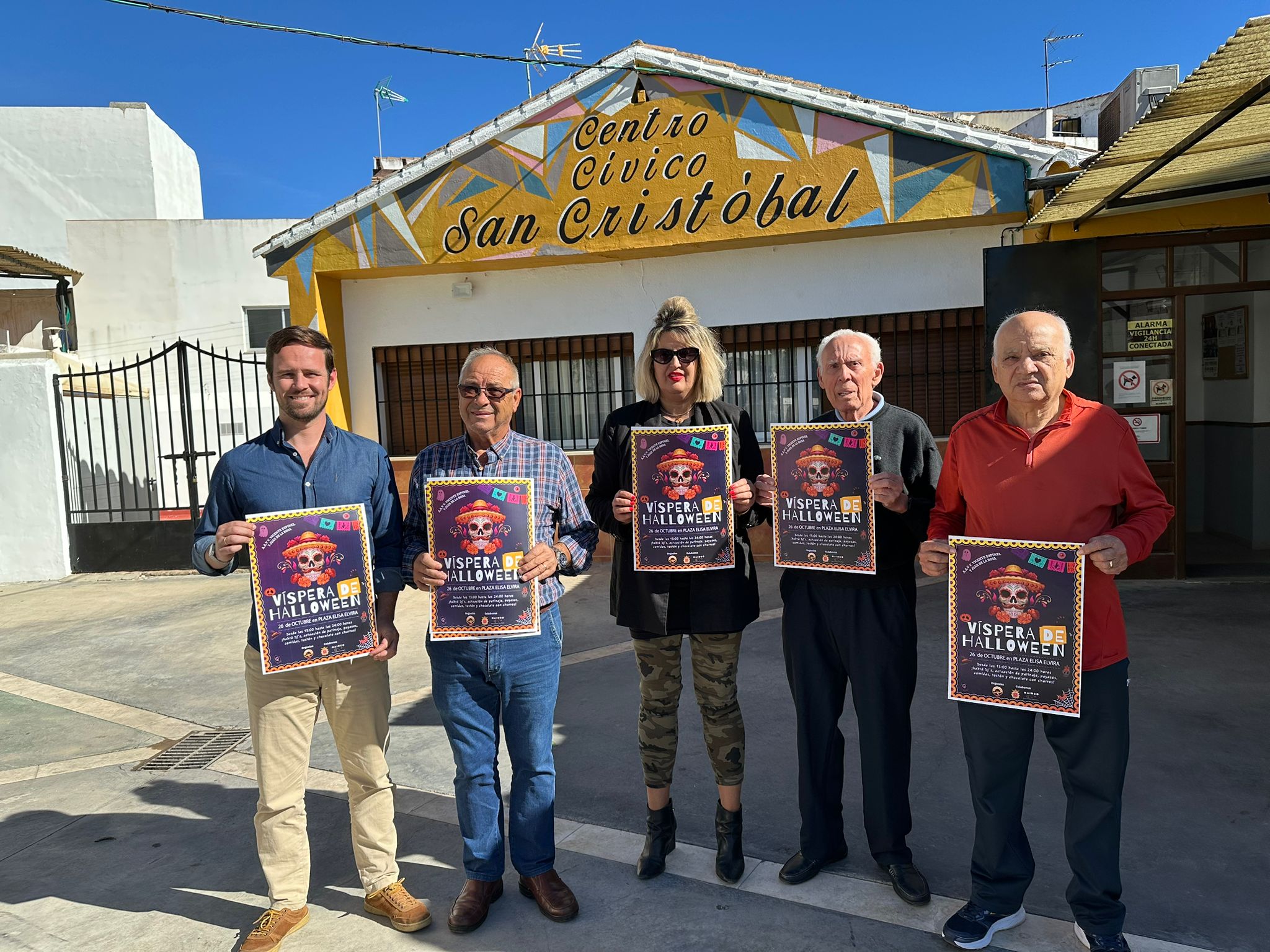 La asociación de vecinos ha presentado hoy las distintas actividades.