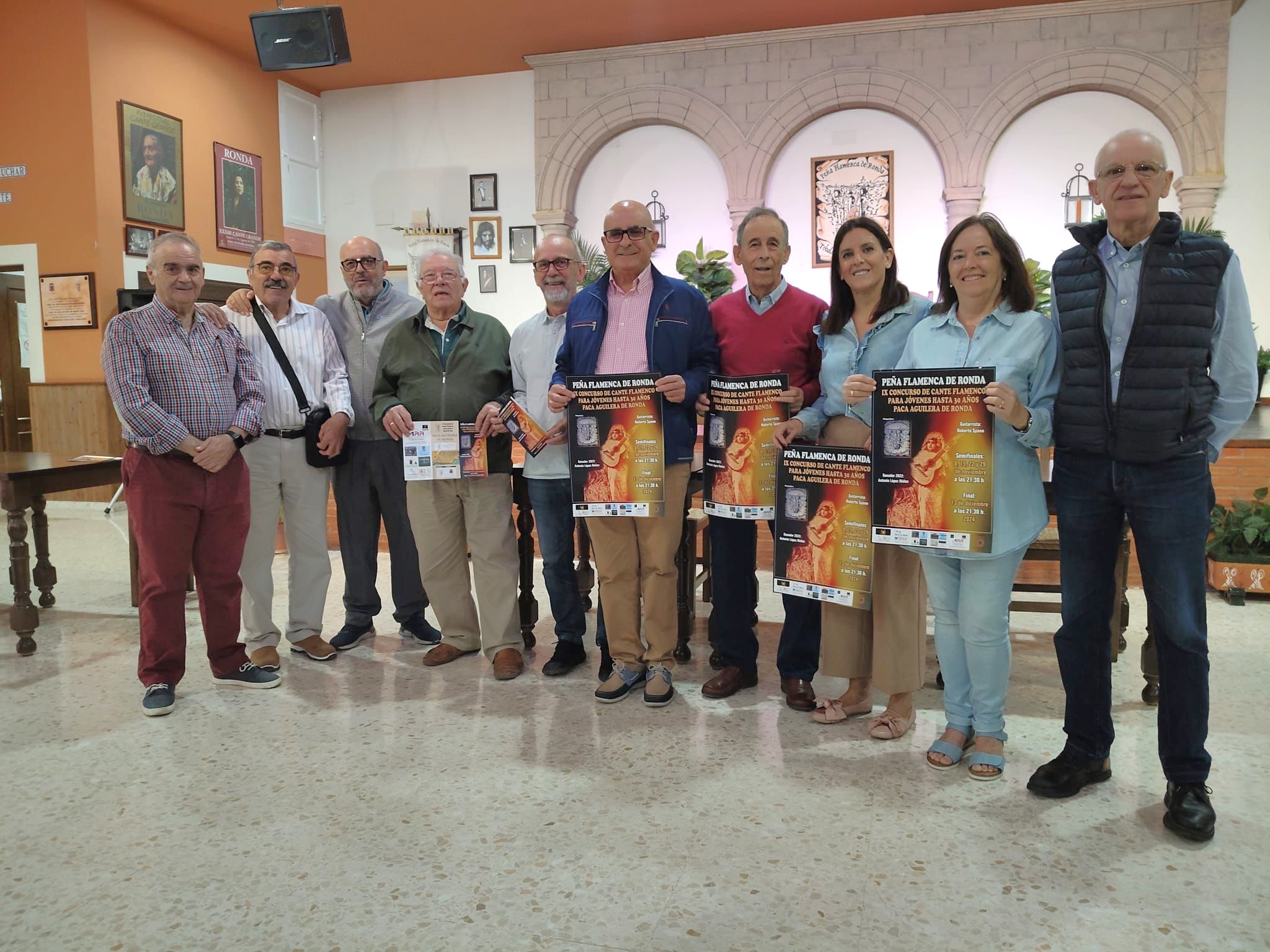 La Peña Flamenca de Ronda presenta la novena edición del Concurso de Cante para Jóvenes Paca Aguilera