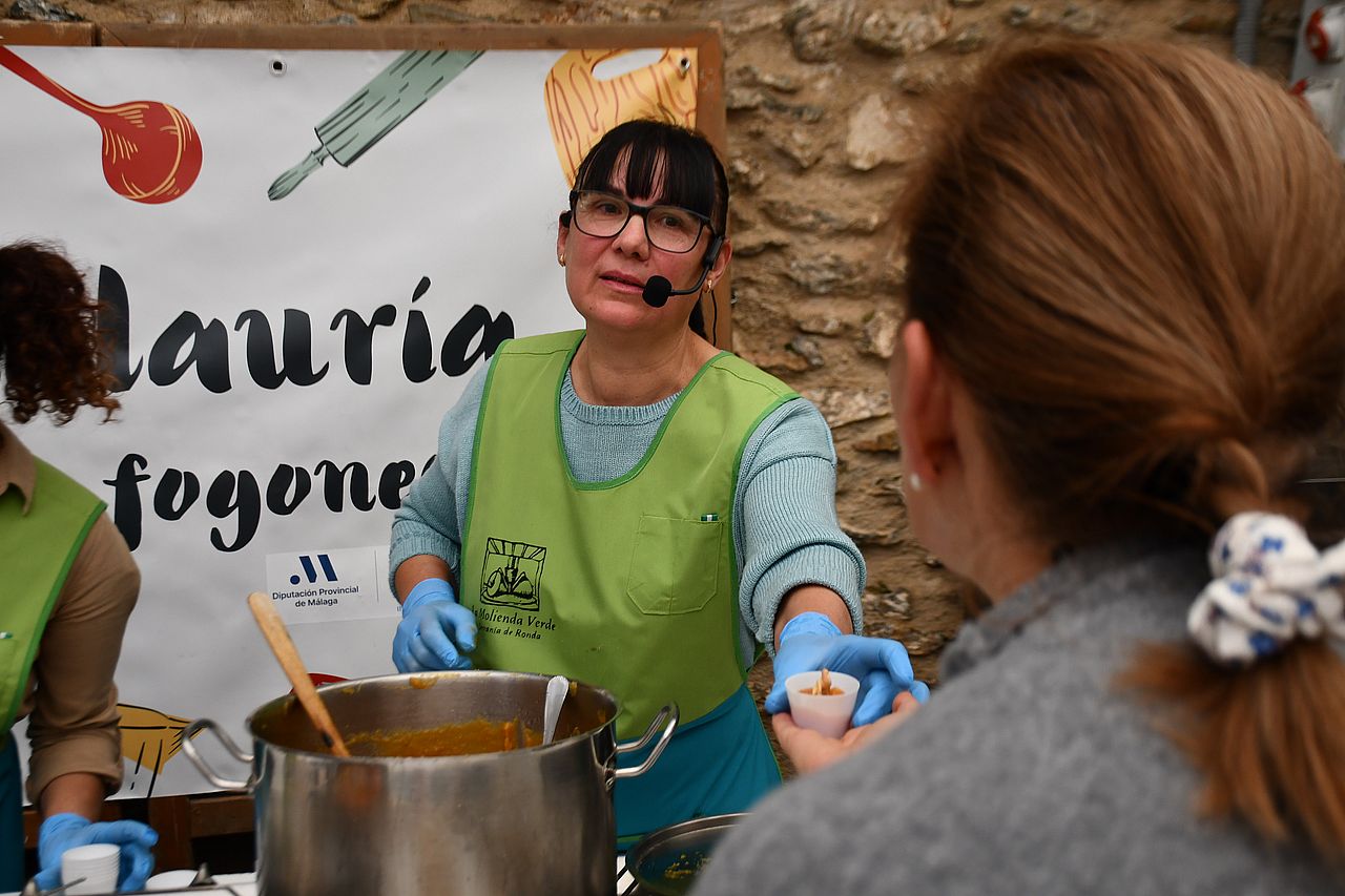 Durante la Feria se han degustado los productos típicos de la Serranía.