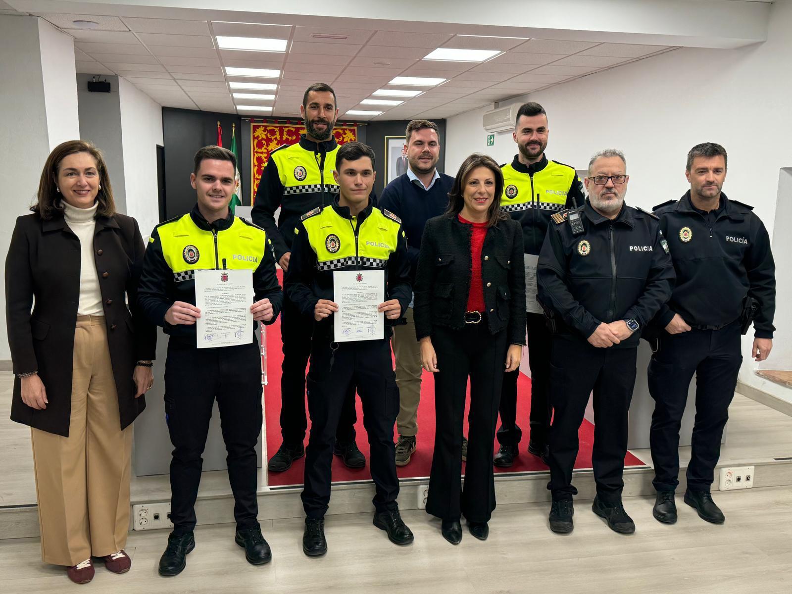 La Policía Local de Ronda incorpora a cuatro nuevos agentes