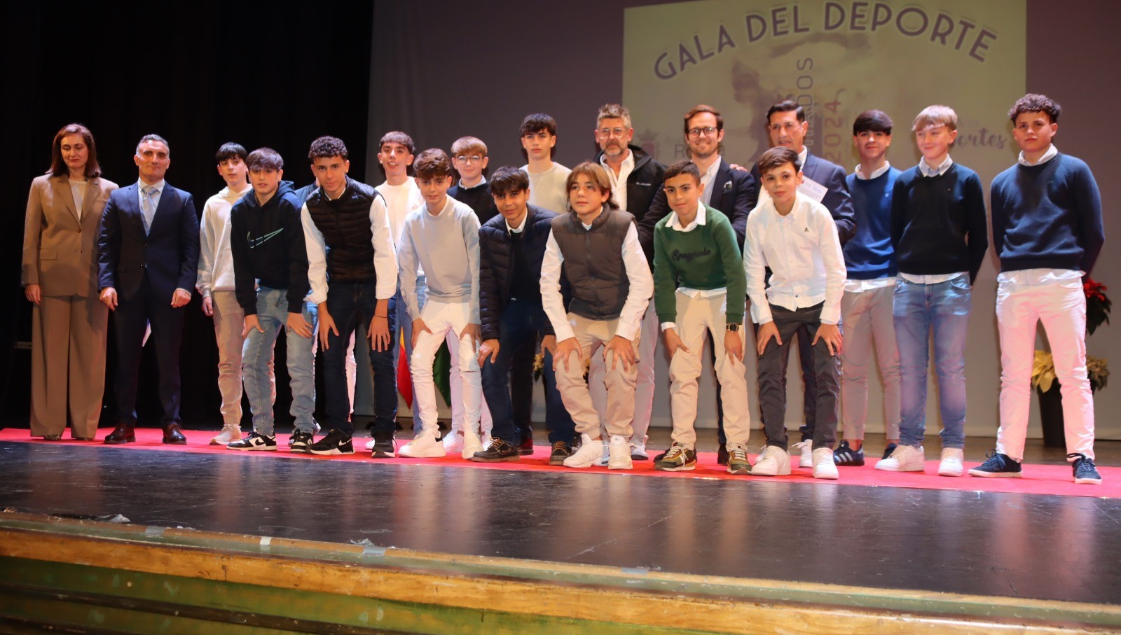 Los más jóvenes también han tenido su reconocimiento en la Gala del Deporte.