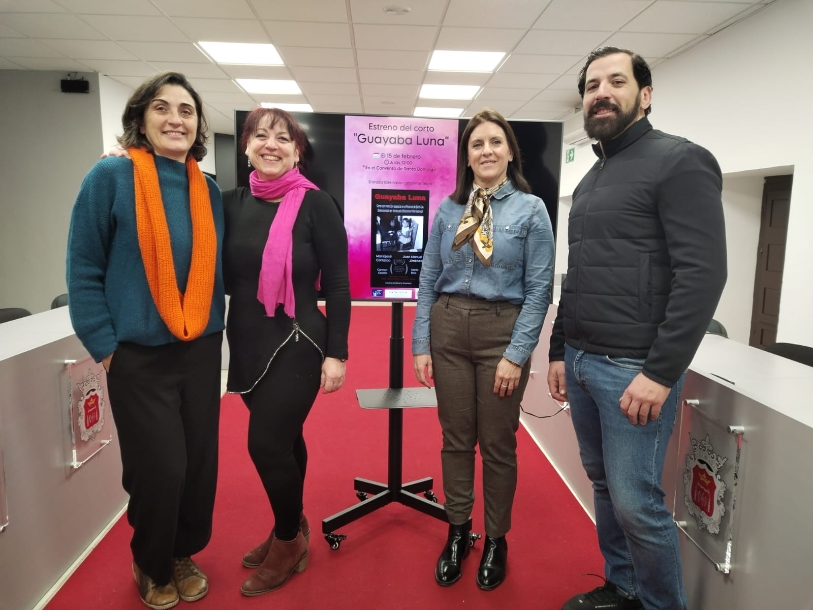 Cuatro rondeños graban el cortometraje ‘Guayaba Luna’